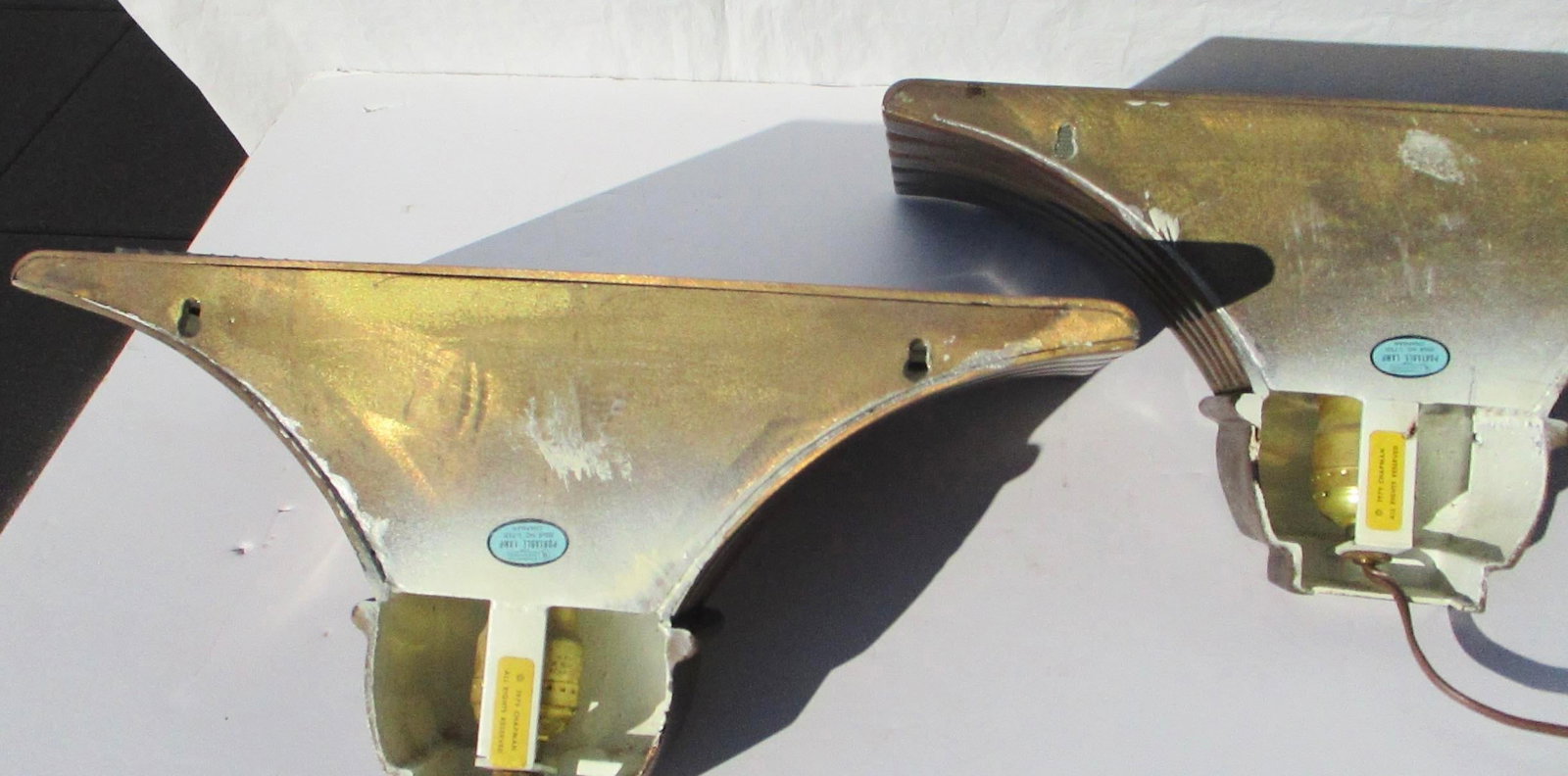 1979 Bronze Uplighter Sconces by Chapman - A Pair of 2 - 13