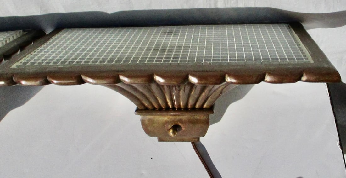 1979 Bronze Uplighter Sconces by Chapman - A Pair of 2 - 8