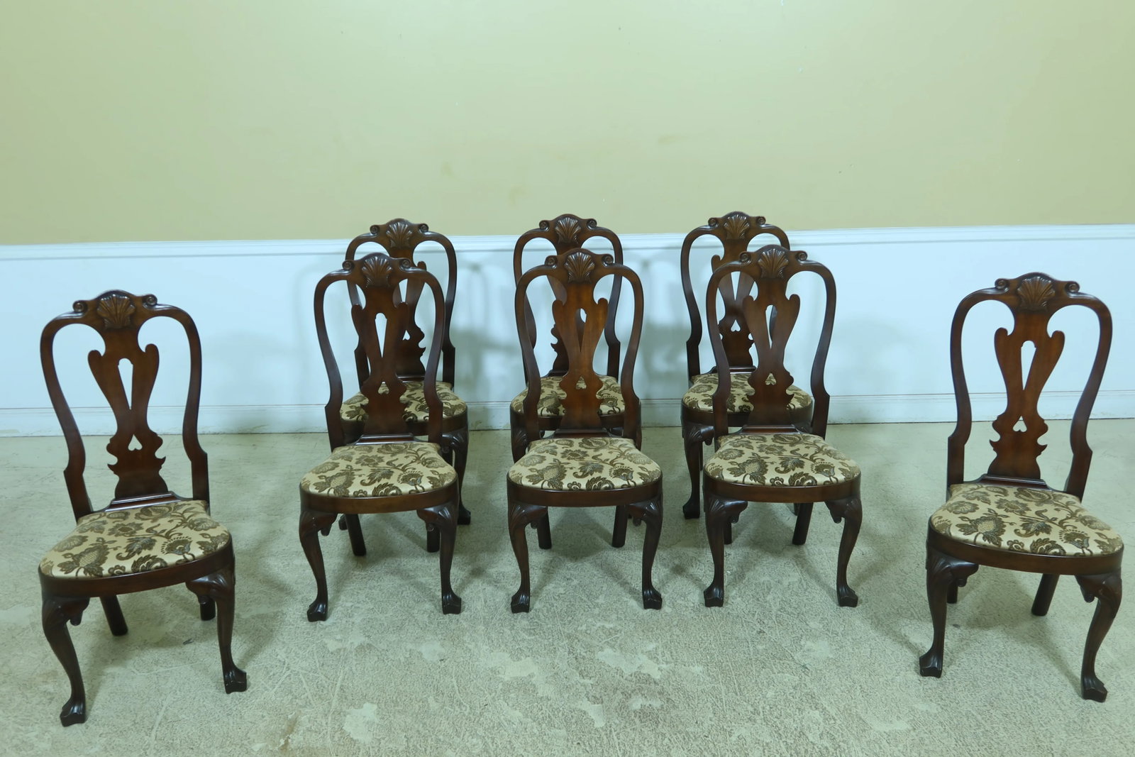 Set of 8 Kittinger Cw-146 Colonial Williamsburg Dining Room Chairs - 13