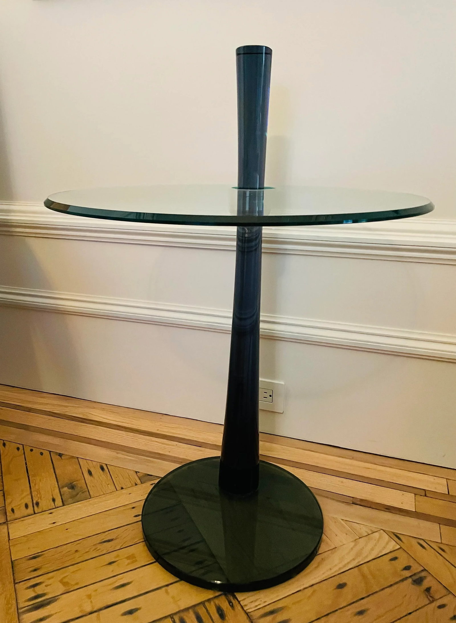 Late 20th Century Murano Glass Side Table in the Style of Roche Bobois - 2
