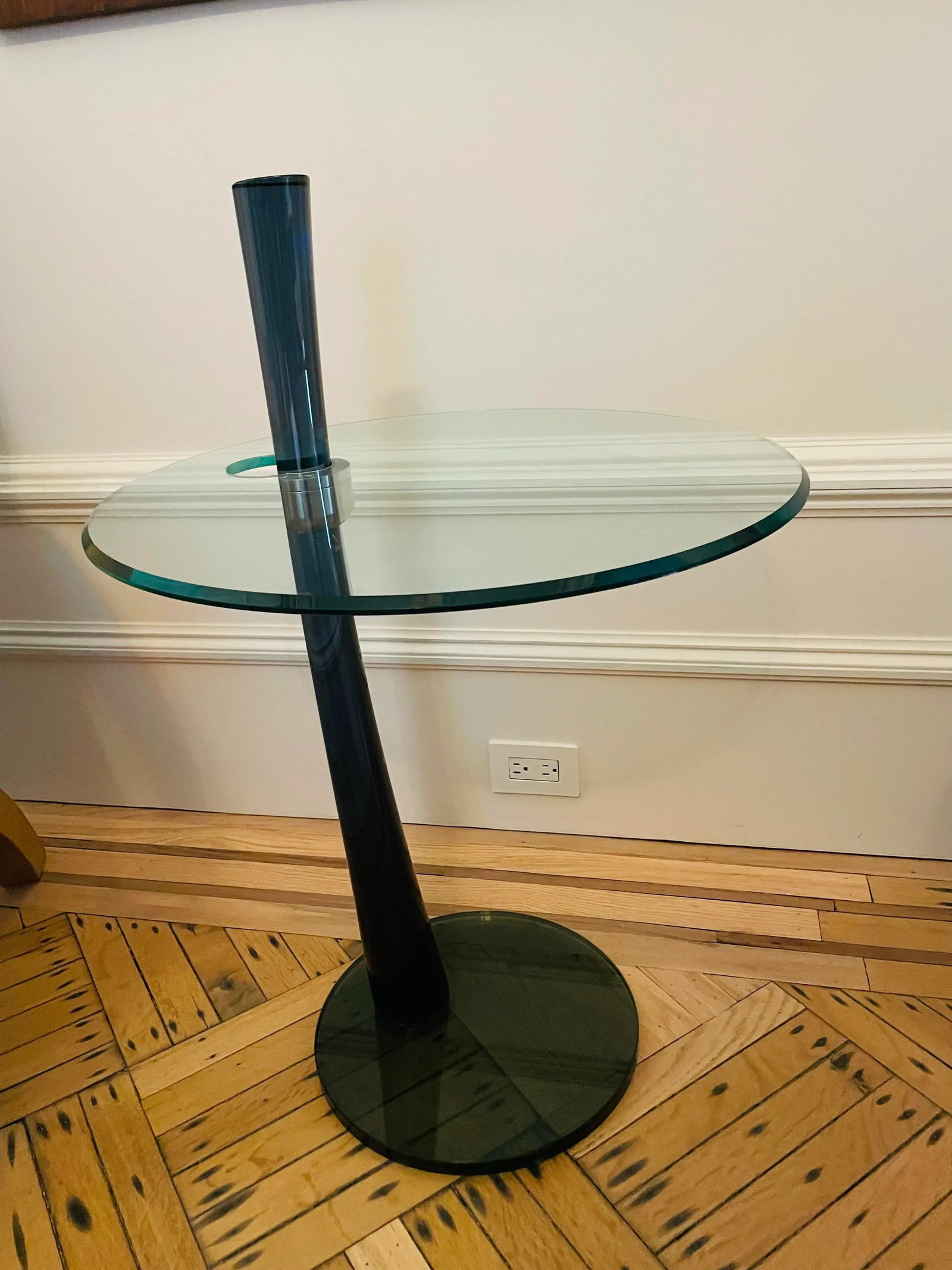 Late 20th Century Murano Glass Side Table in the Style of Roche Bobois - 3