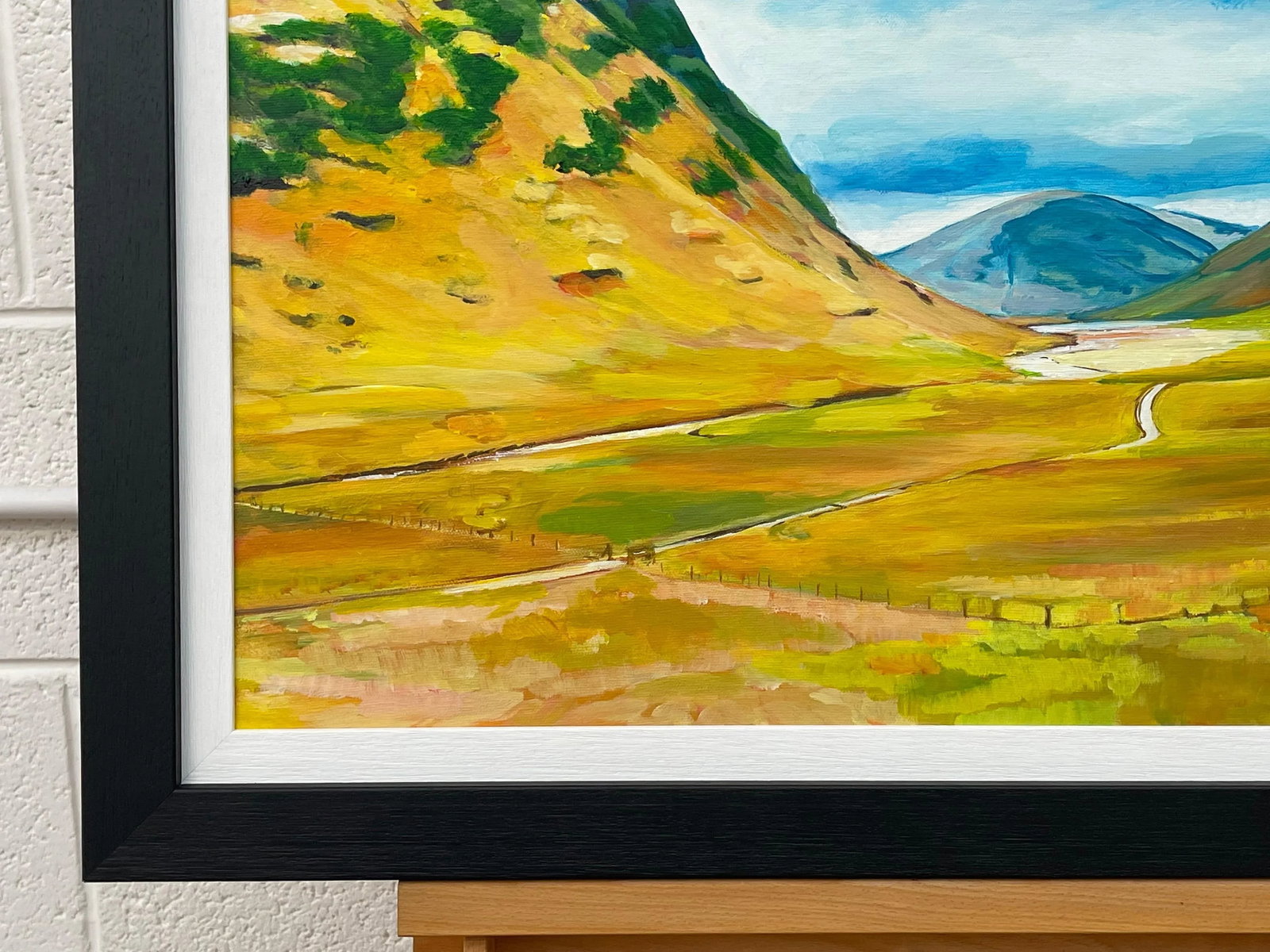 Colourful Abstract Landscape Painting of Scottish Highlands Contemporary Artist - 6