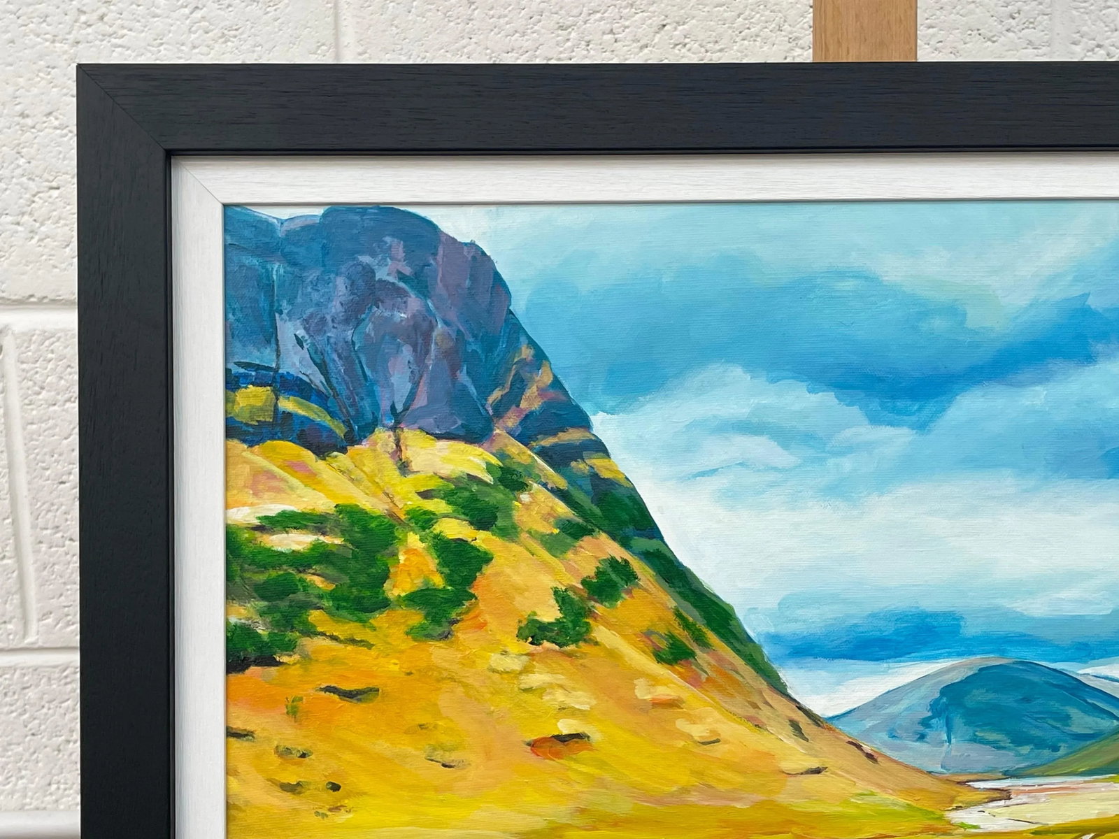 Colourful Abstract Landscape Painting of Scottish Highlands Contemporary Artist - 8