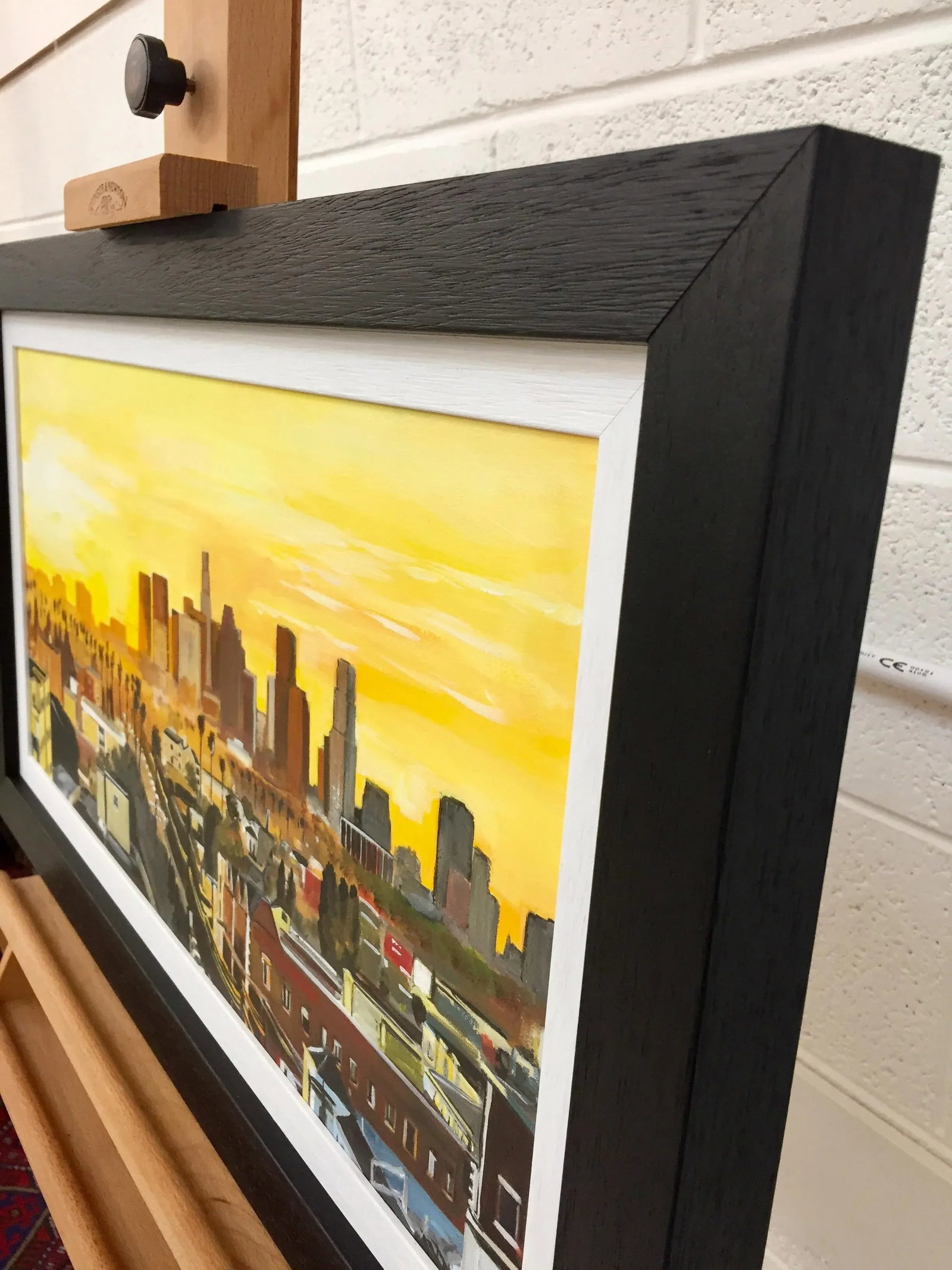 Painting of Sunset in Los Angeles California Usa by British Landscape Artist - 10