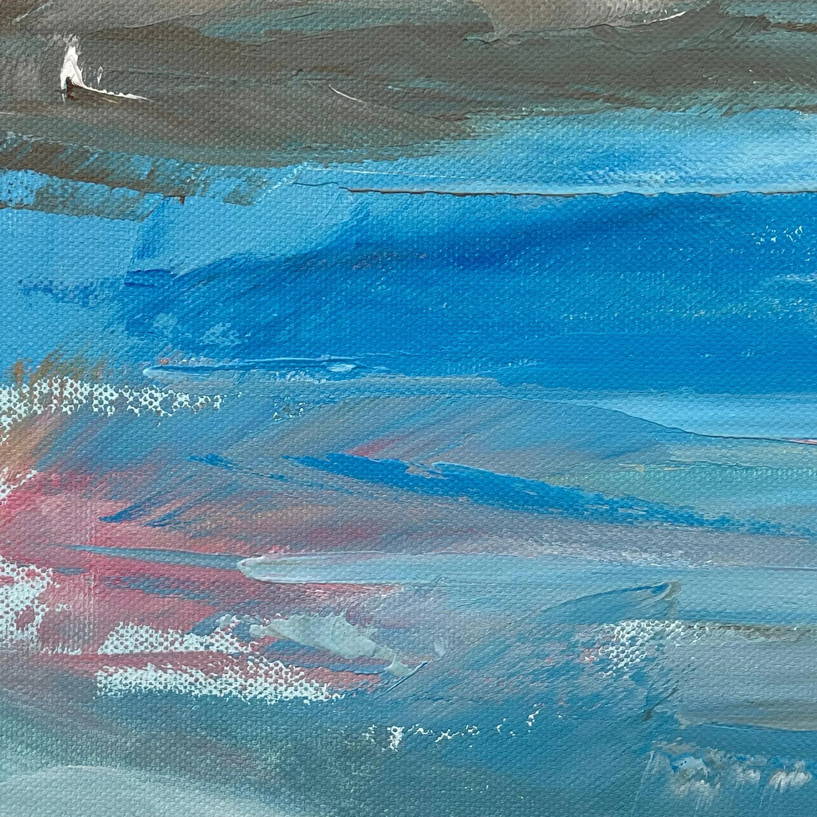 Seascape Cloudscape Skyscape Impressionist Landscape by Contemporary British Artist - 11