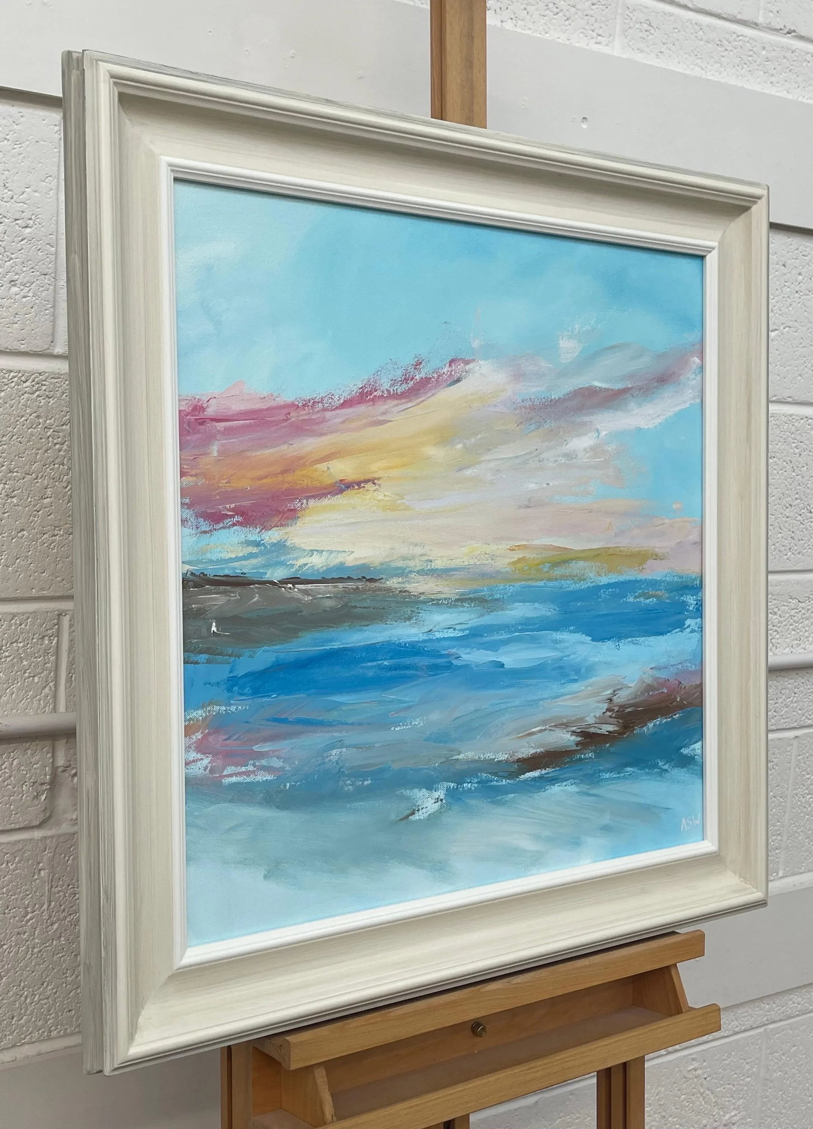 Seascape Cloudscape Skyscape Impressionist Landscape by Contemporary British Artist - 2
