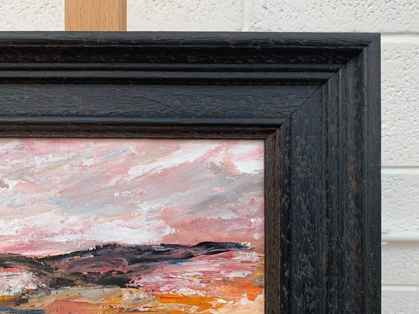 Abstract Landscape Study Using Earthy Brown Colours by Leading English Artist - 11