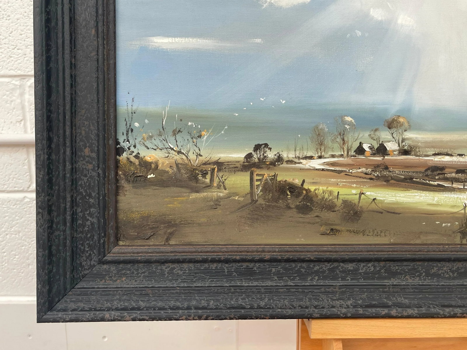 Frank Fitzsimons, Ireland Landscape with Trees, Buildings & Sun Rays by Contemporary Irish Artist, 1 - 10