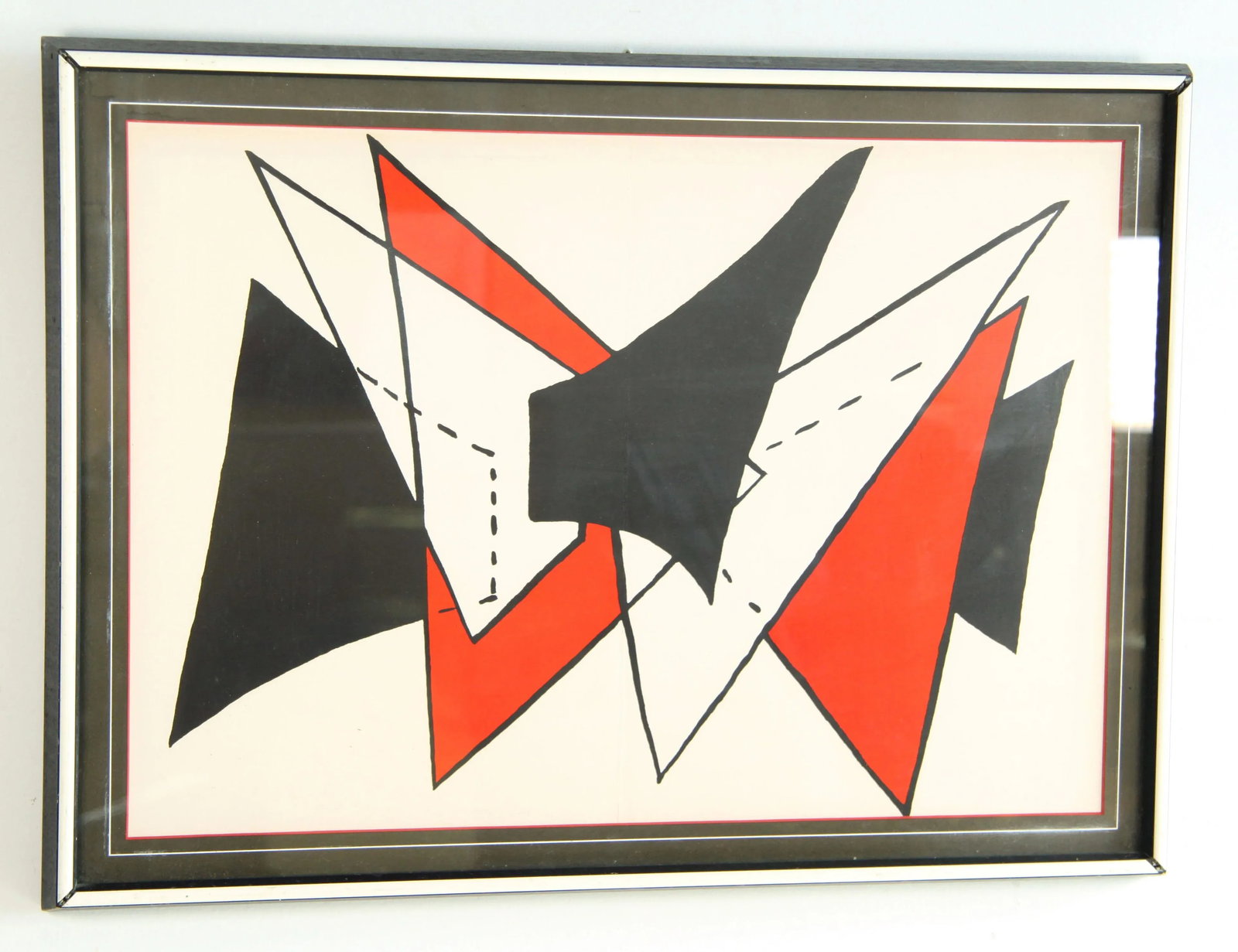 Original C.1963 Alexander Calder Lithograph Print Derriere Le Miroir #141 Stabiles - 3