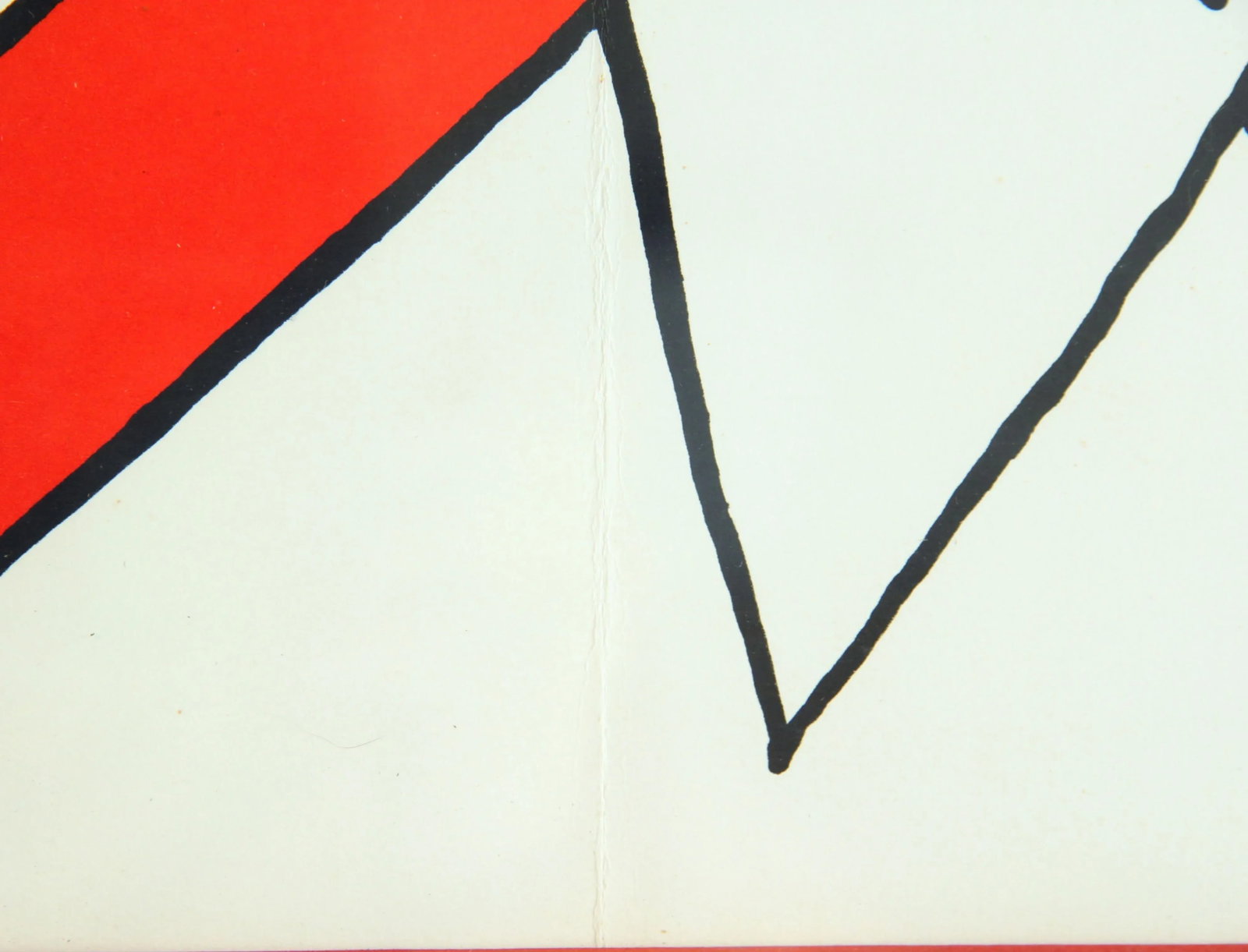 Original C.1963 Alexander Calder Lithograph Print Derriere Le Miroir #141 Stabiles - 4