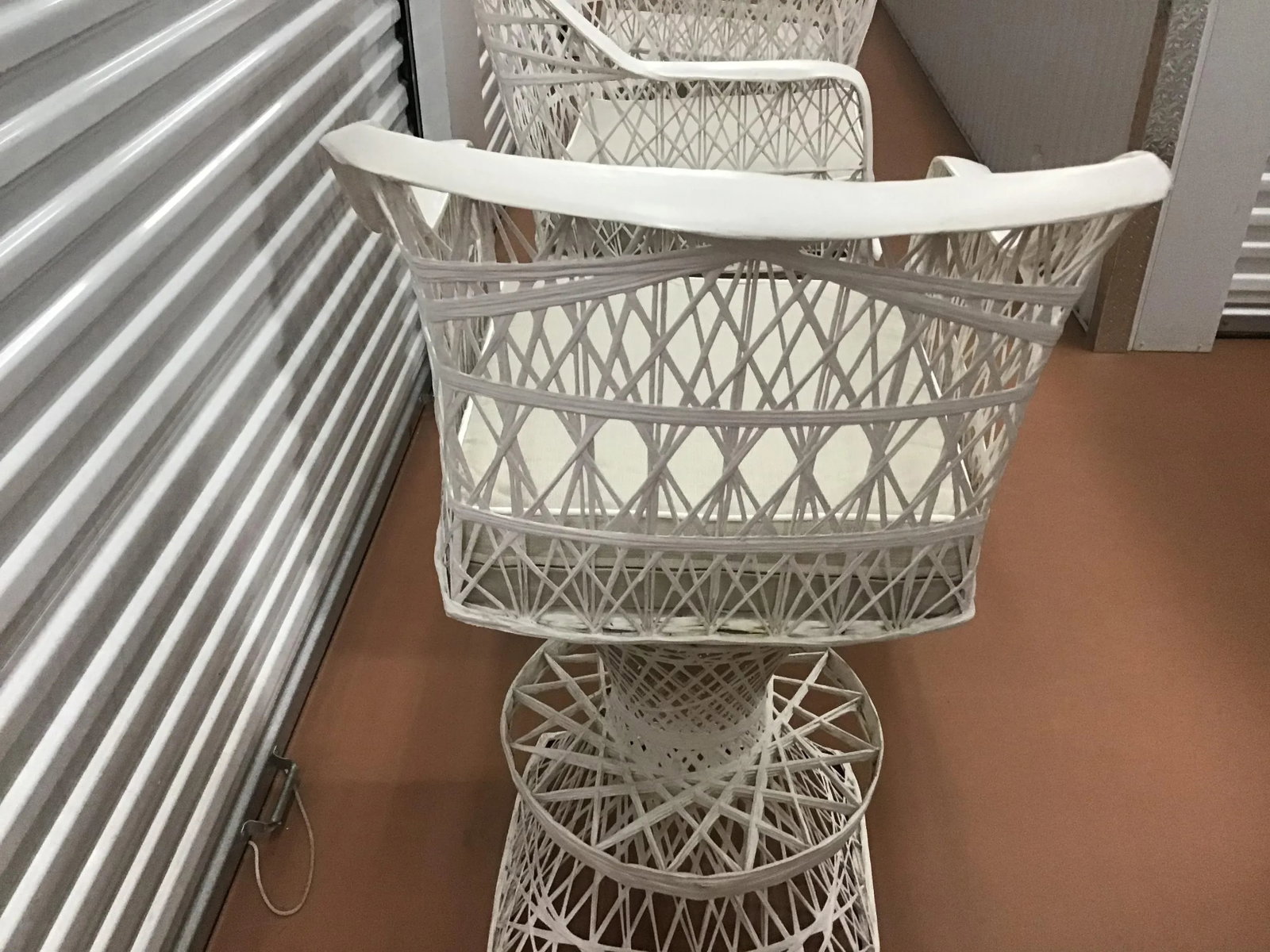 1960s Spun Fiberglass Bar Stools - Set of 2 - 9