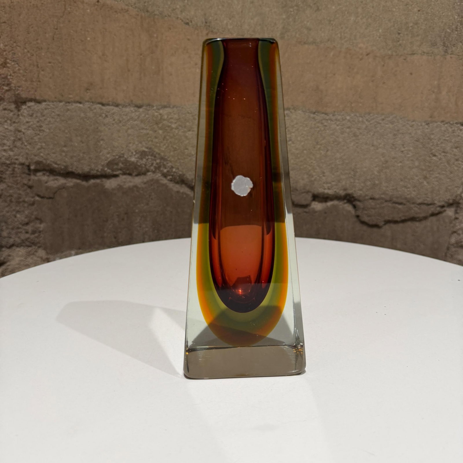 Murano Vase Sommerso Attr Pavel Hlava Italy Mid Century Modern - 2