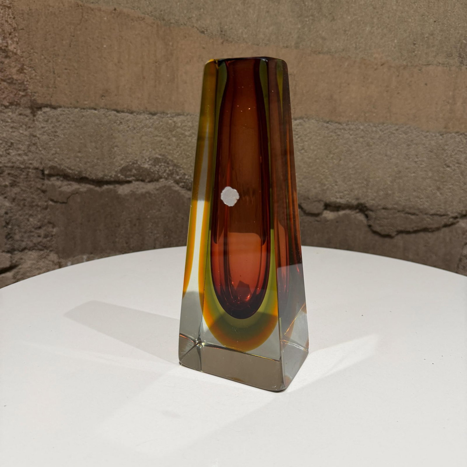 Murano Vase Sommerso Attr Pavel Hlava Italy Mid Century Modern - 3
