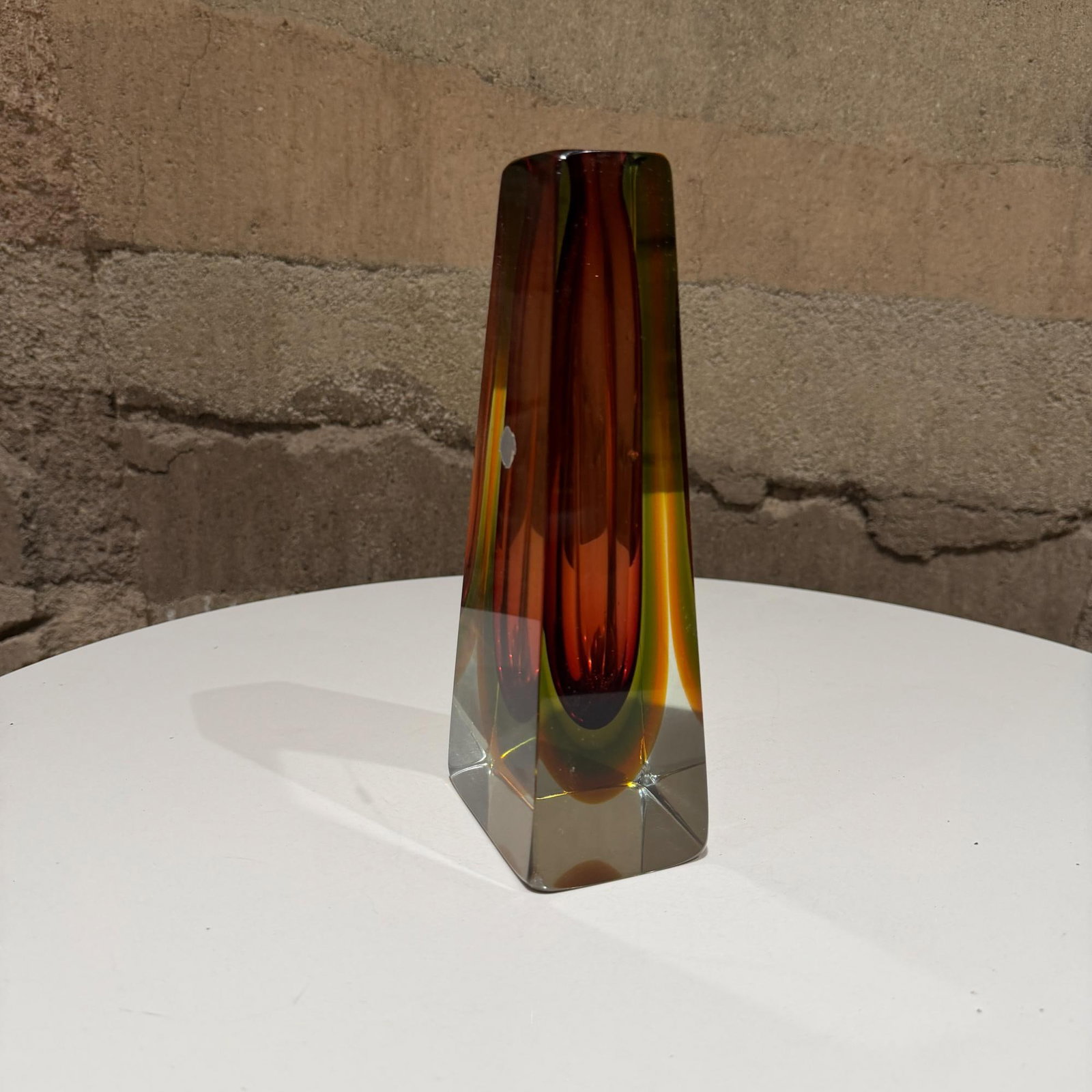 Murano Vase Sommerso Attr Pavel Hlava Italy Mid Century Modern - 4