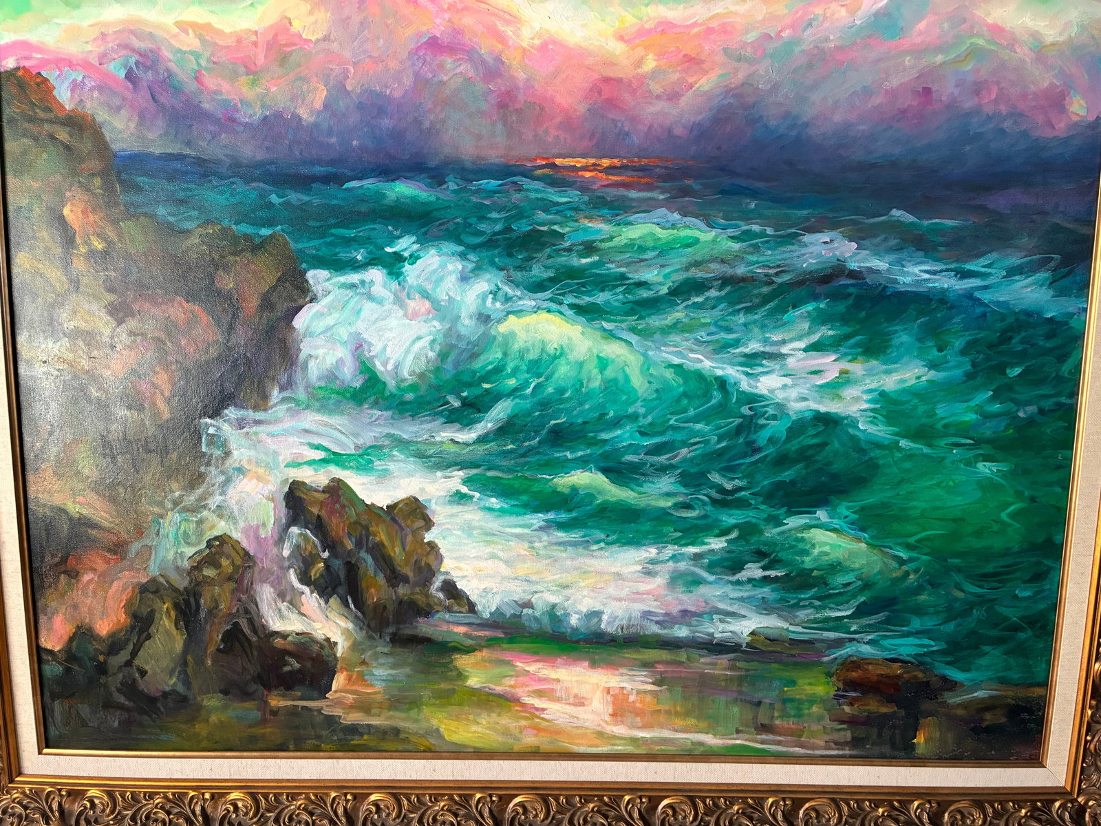 Laguna Beach Seascape Masterpiece by Manfred Kuhnert - 4