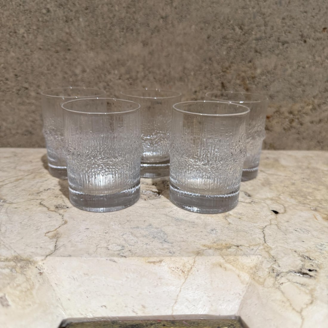 1970s Tapio Wirkkala Set Five Niva Liquor Shot Glasses Iittala Finland - 5