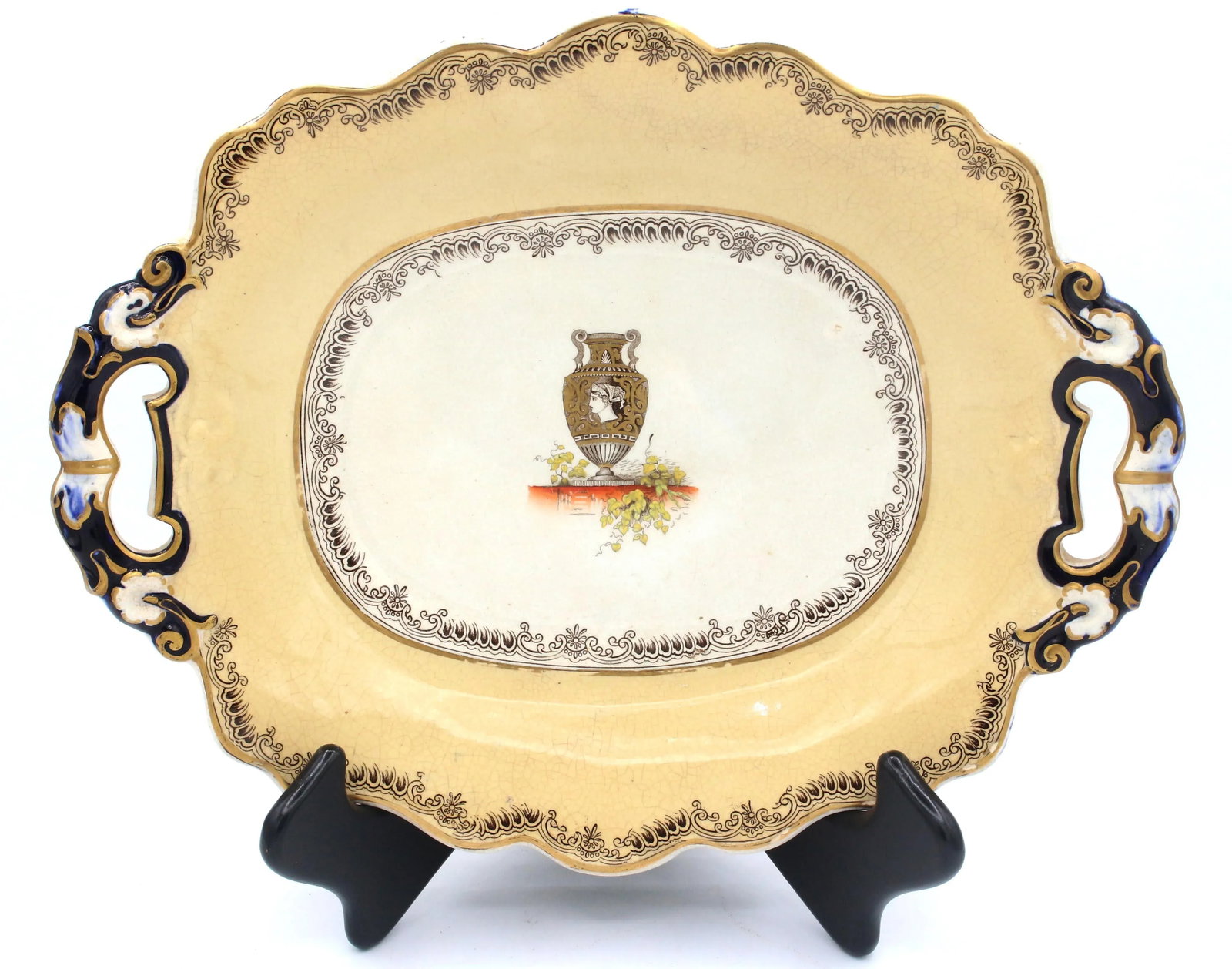 Pair of "Opaque Granite China" Sweetmeats, Circa 1834-54 by William Ridgway - 2