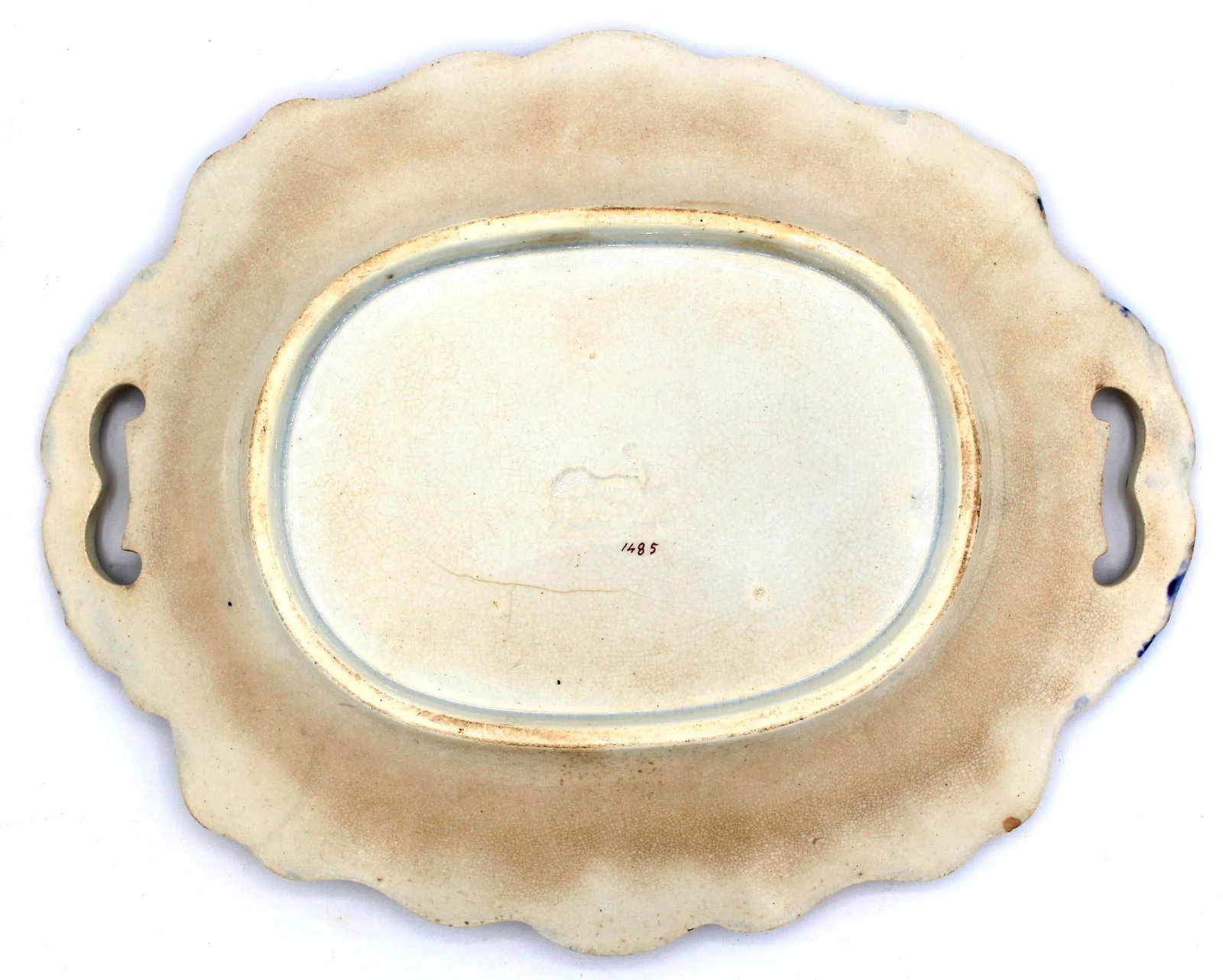 Pair of "Opaque Granite China" Sweetmeats, Circa 1834-54 by William Ridgway - 3