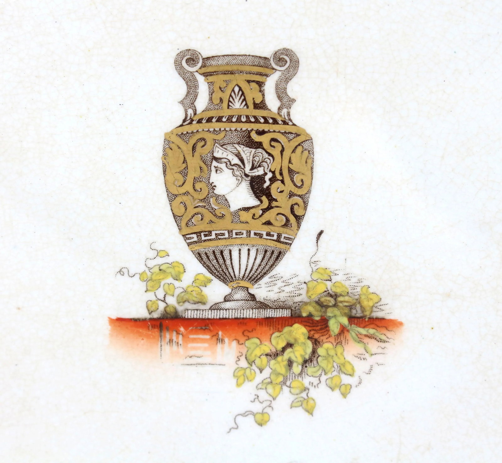 Pair of "Opaque Granite China" Sweetmeats, Circa 1834-54 by William Ridgway - 4