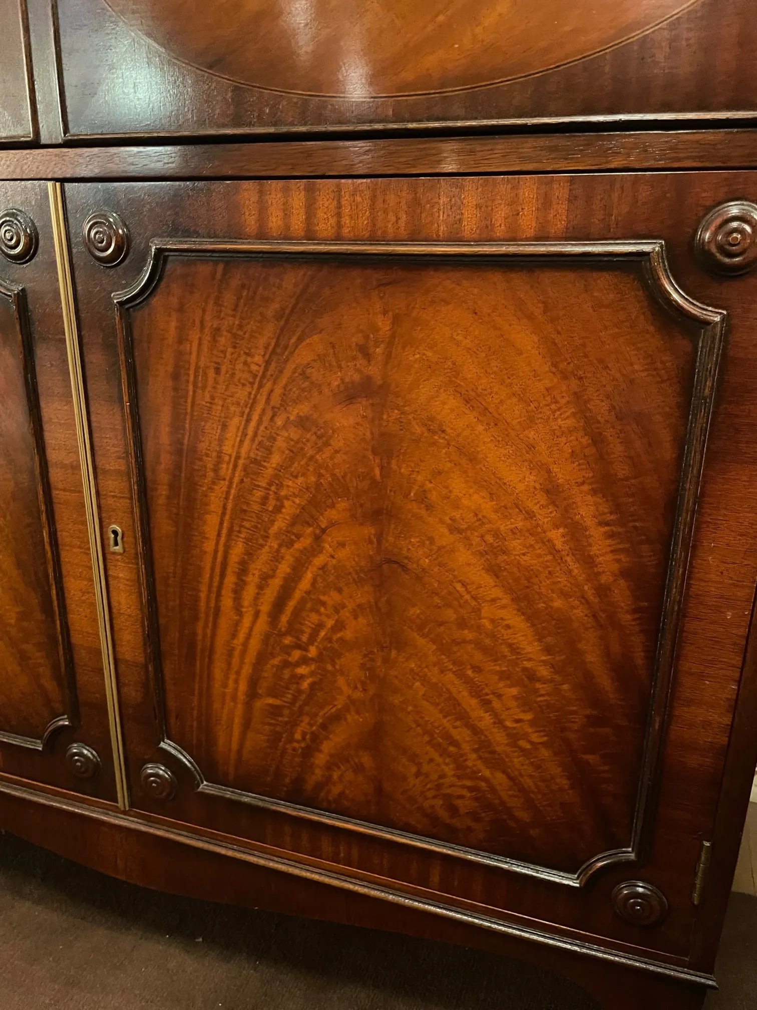 19th Century Style Secretary Bookcase - 4