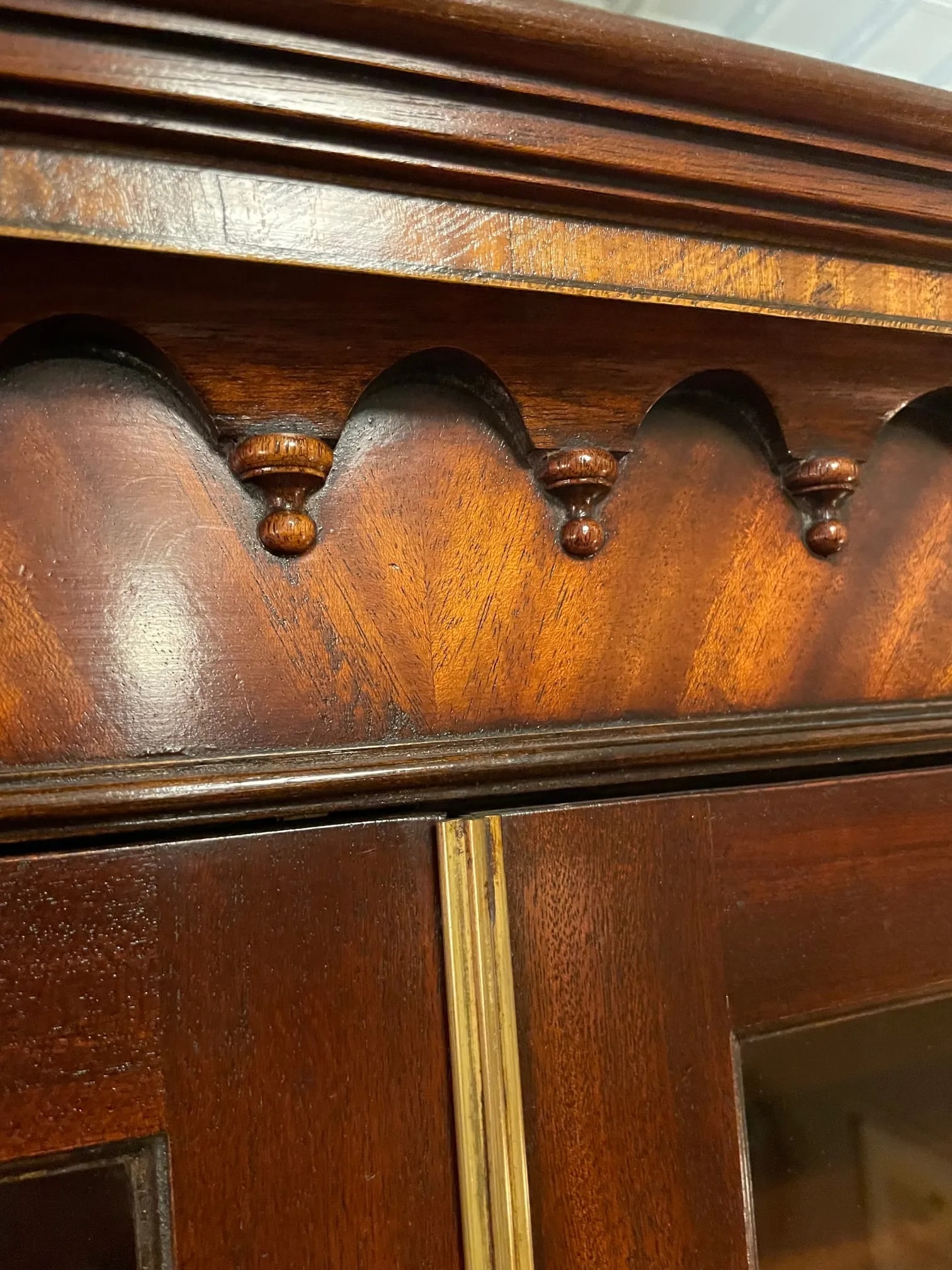 19th Century Style Secretary Bookcase - 8