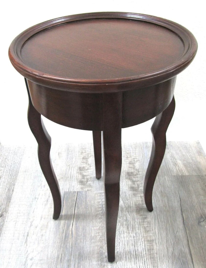 1950s Pair of Baker Furniture Manning Road Mahogany Side Tables - 3