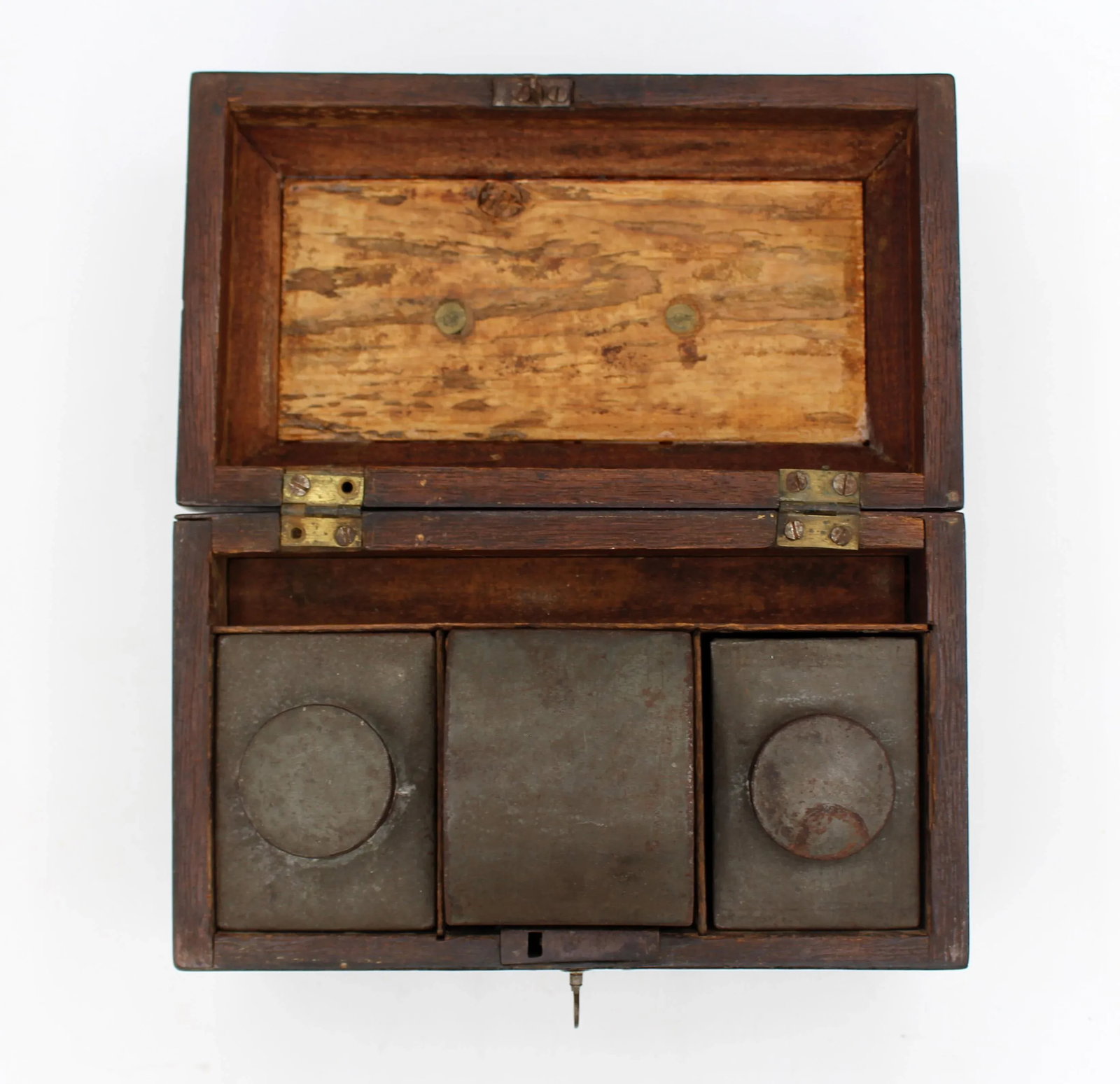 Circa 1765 George III Period Tea Caddy Box, English - 5