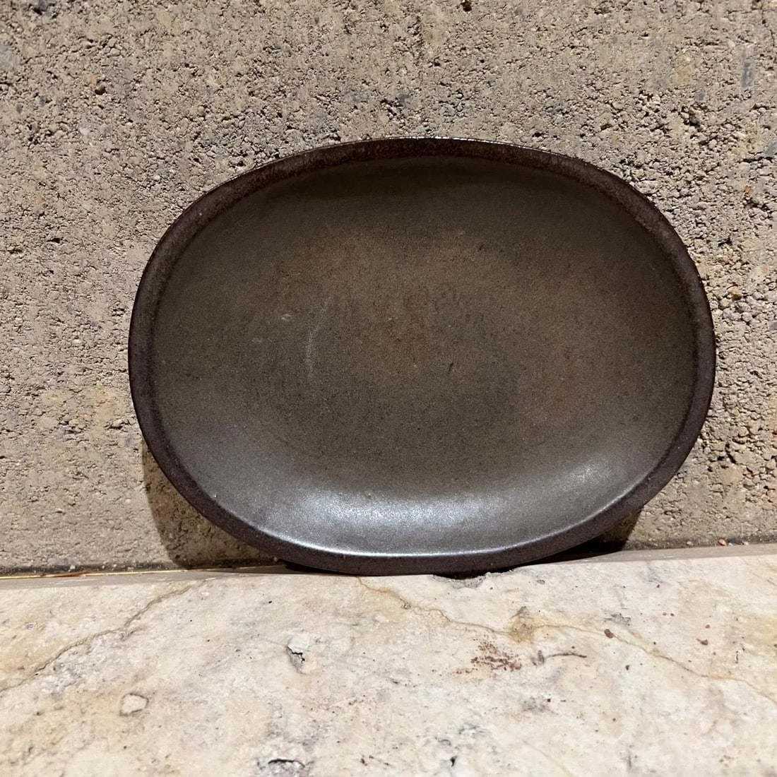 Gordon Jane Martz Marshall Studios Art Pottery Green Oval Tray - 5