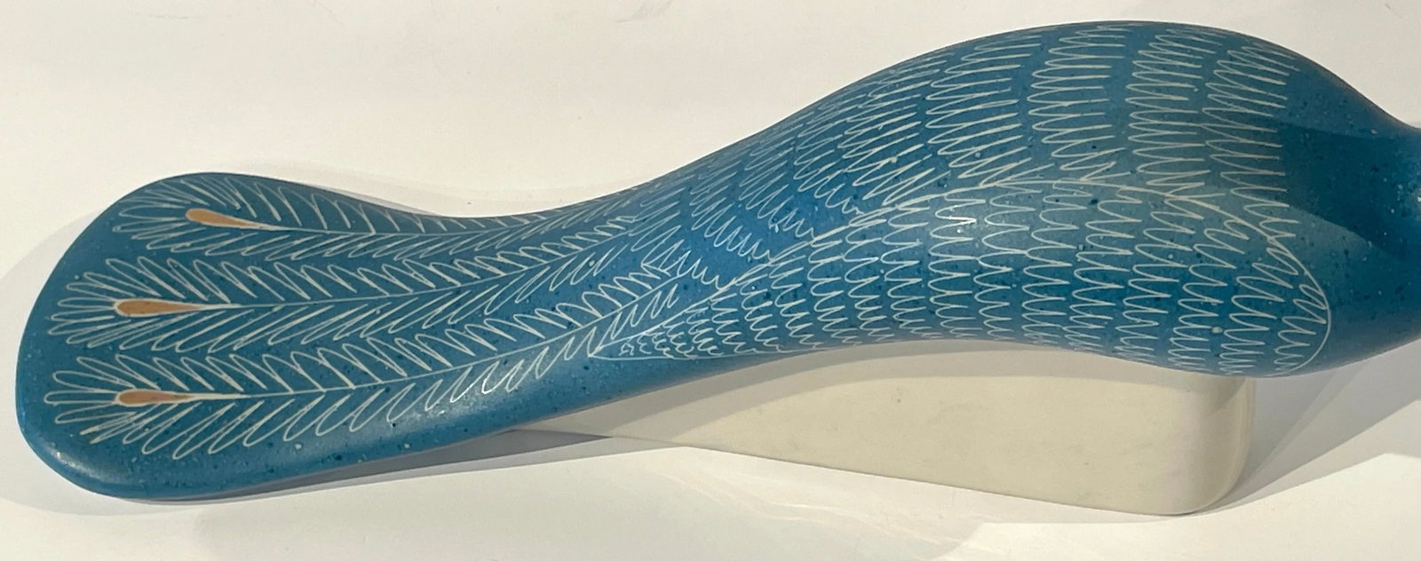 Blue Peacocks Sculptures, by Waylande Gregory - a Pair - 3