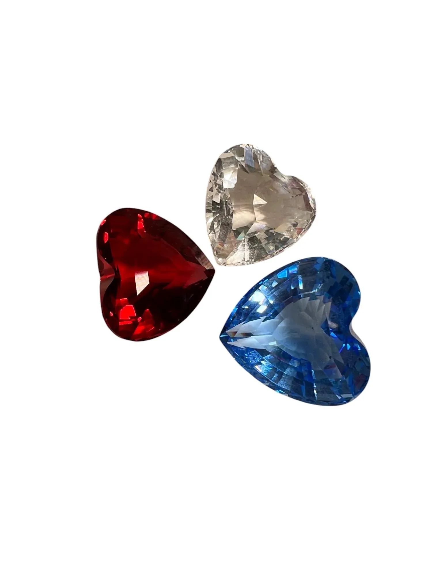 Swarovski Crystal Heart Trio - 3