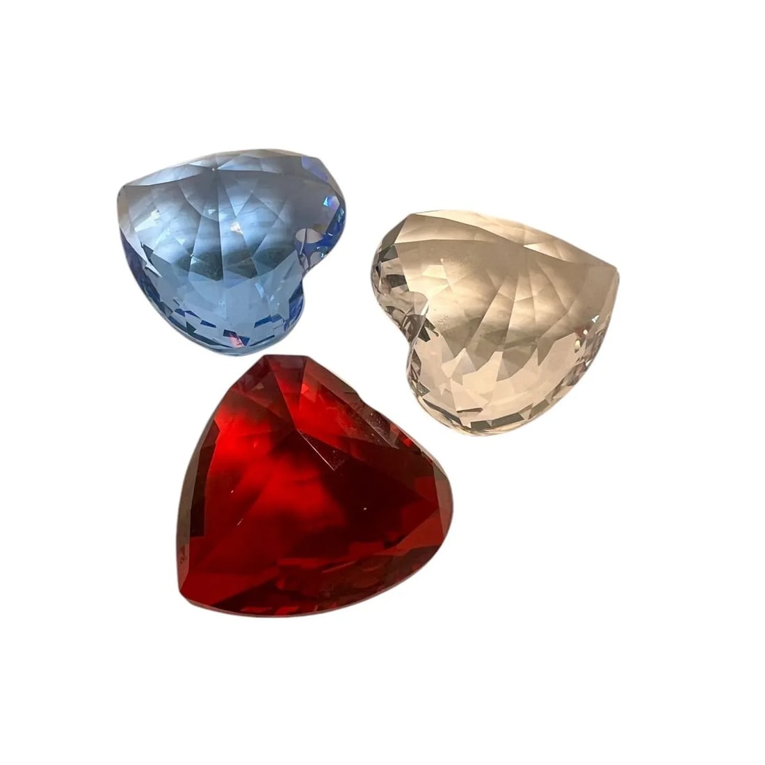 Swarovski Crystal Heart Trio - 4