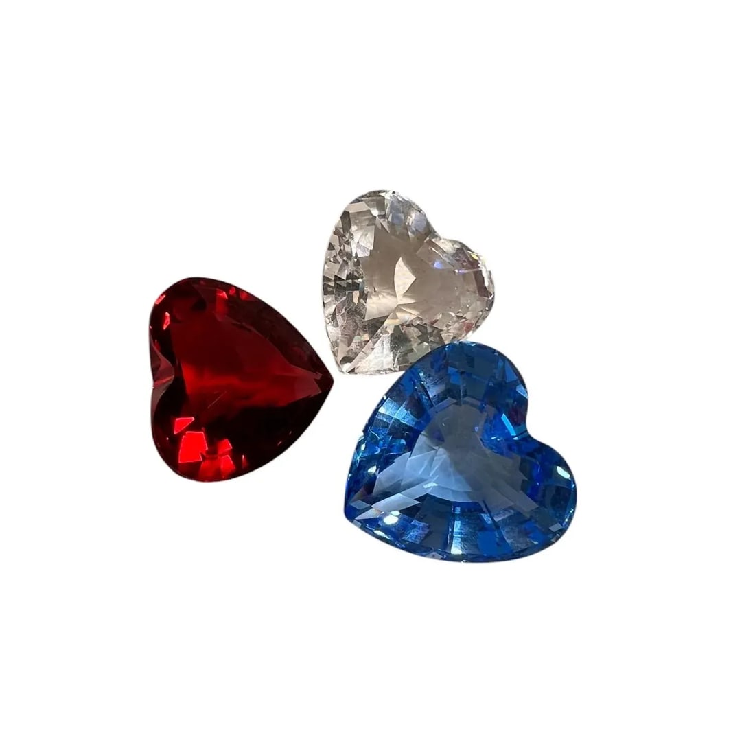 Swarovski Crystal Heart Trio - 5