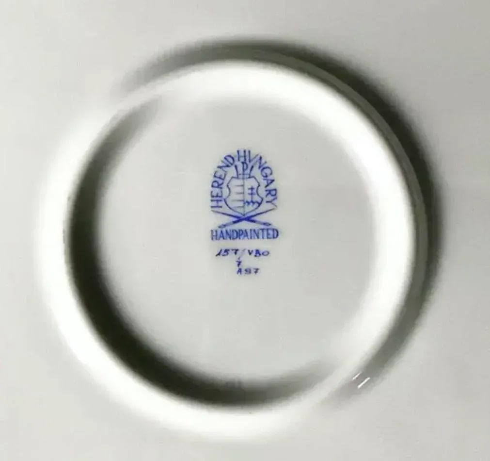Herend Queen Victoria 12 Inch Round Platter - 5