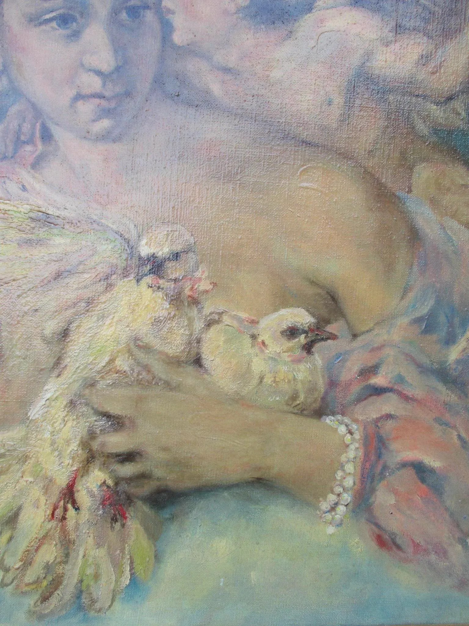 Venus and Cupid Painting - 8