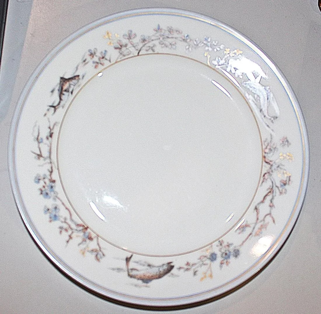 Limoges Fish Design Dining Pieces - Set of 10 - 3