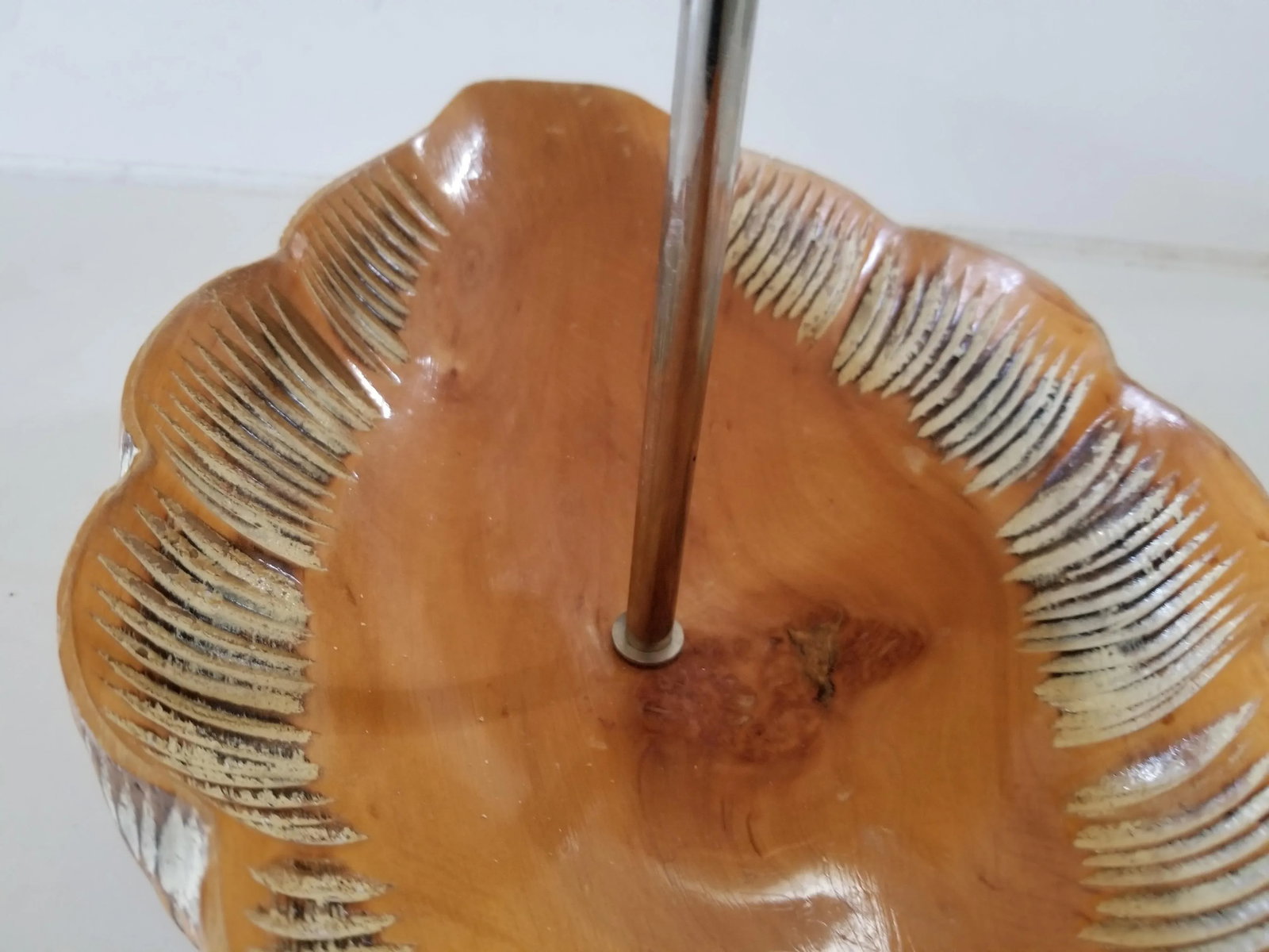 1960s Macabo Cusano Aldo Tura Wood Bowl Nutcracker Set Milan Italy - 5