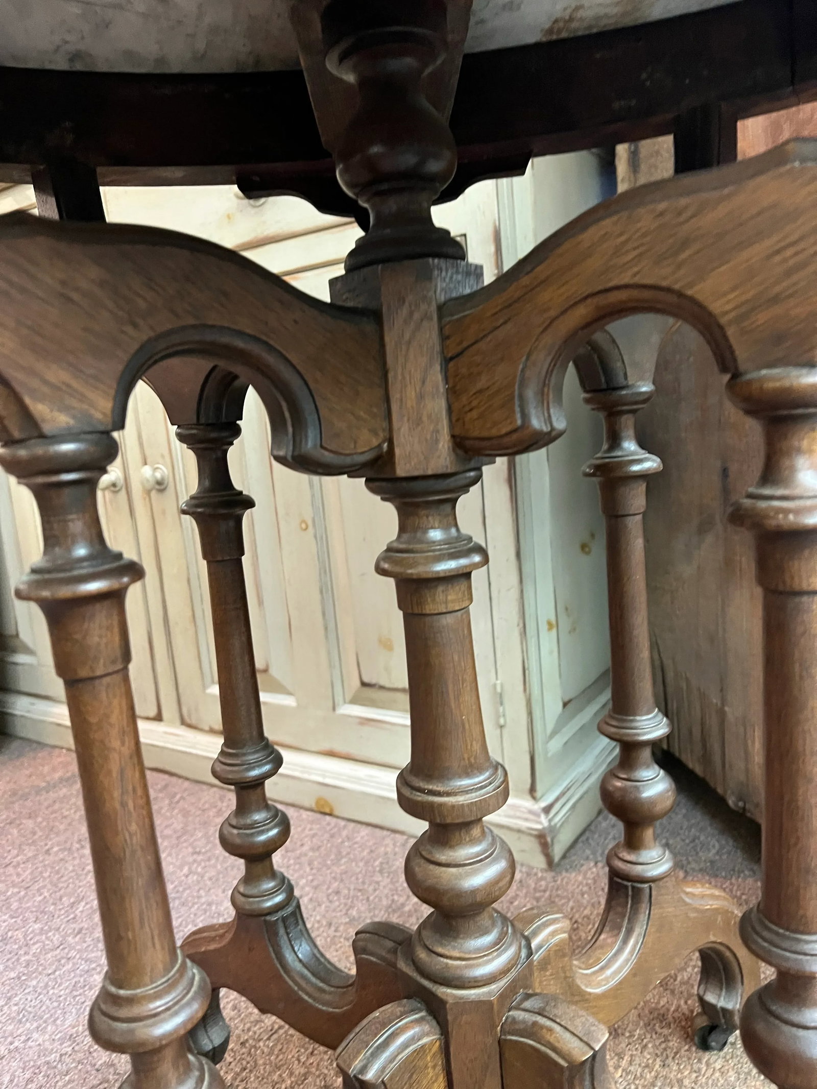 East Lake Marble Top Parlor Table - 6