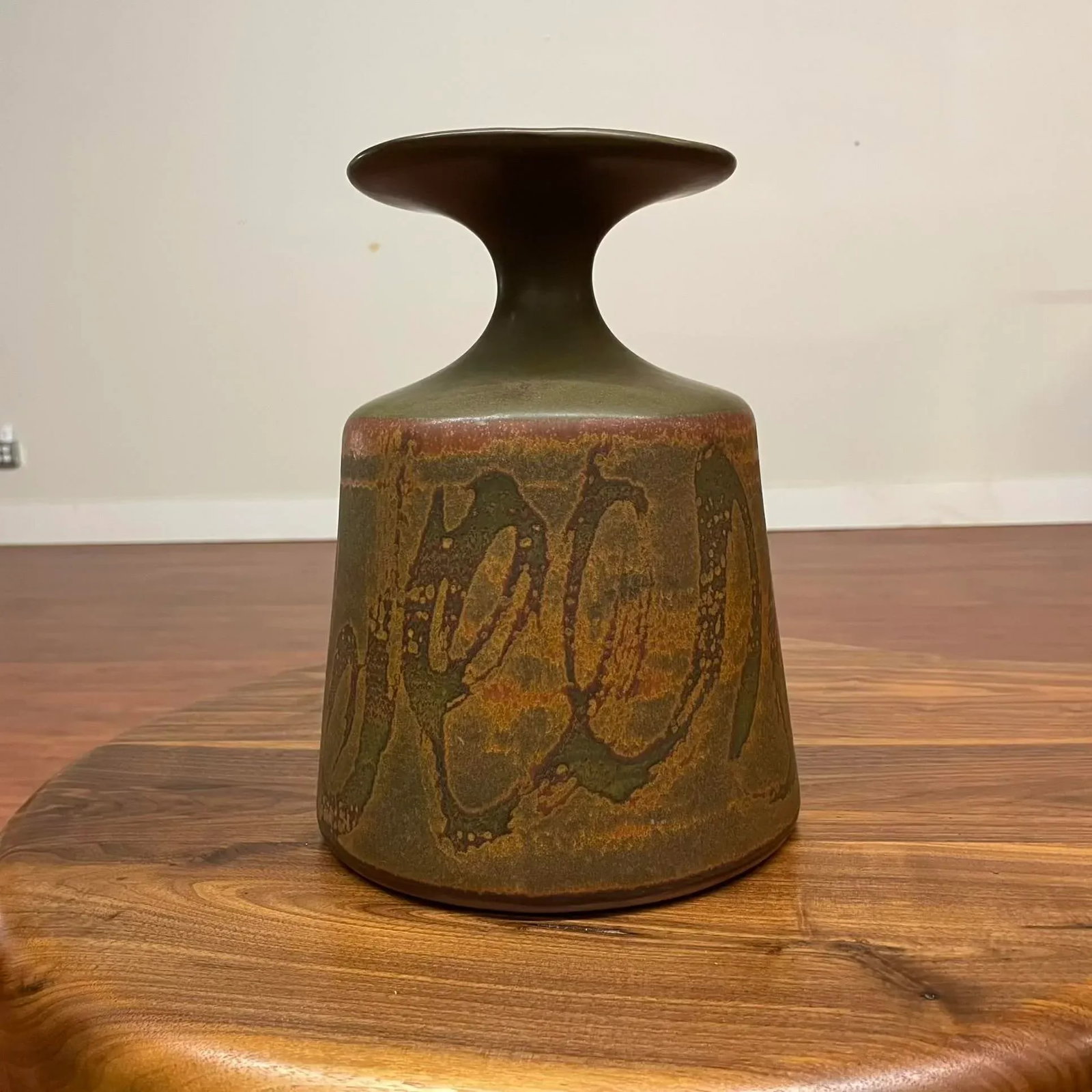 Mid-Century Stoneware Vase by Robert Maxwell for Designs West, California - 5