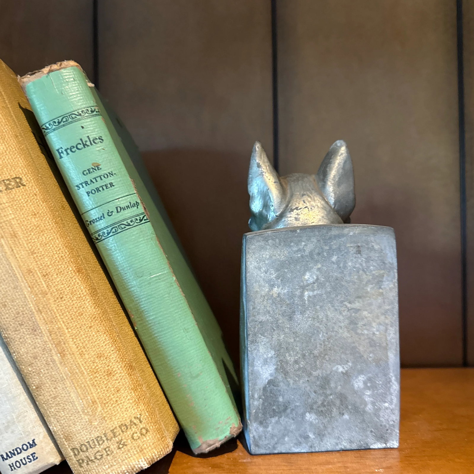 Scotty Dog Bookends- A Pair 1940"s Metal - 5