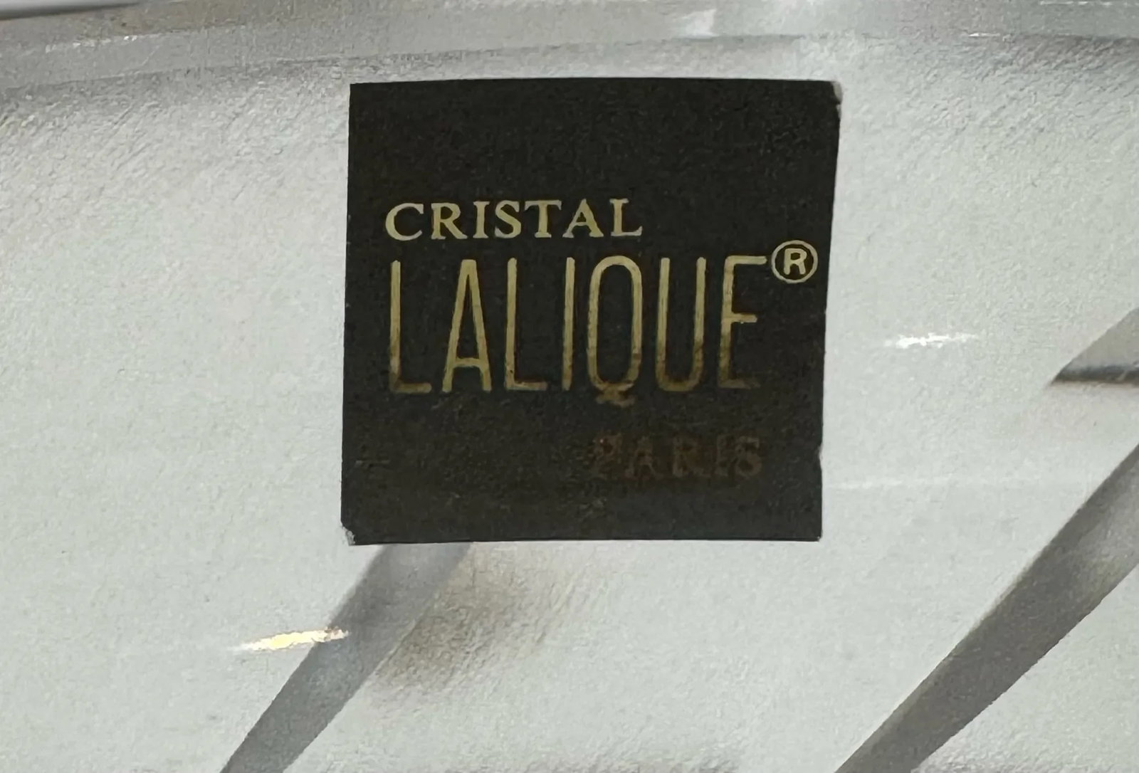 Lalique France Yseult Frosted Crystal Bowl – Signed Vintage - 6