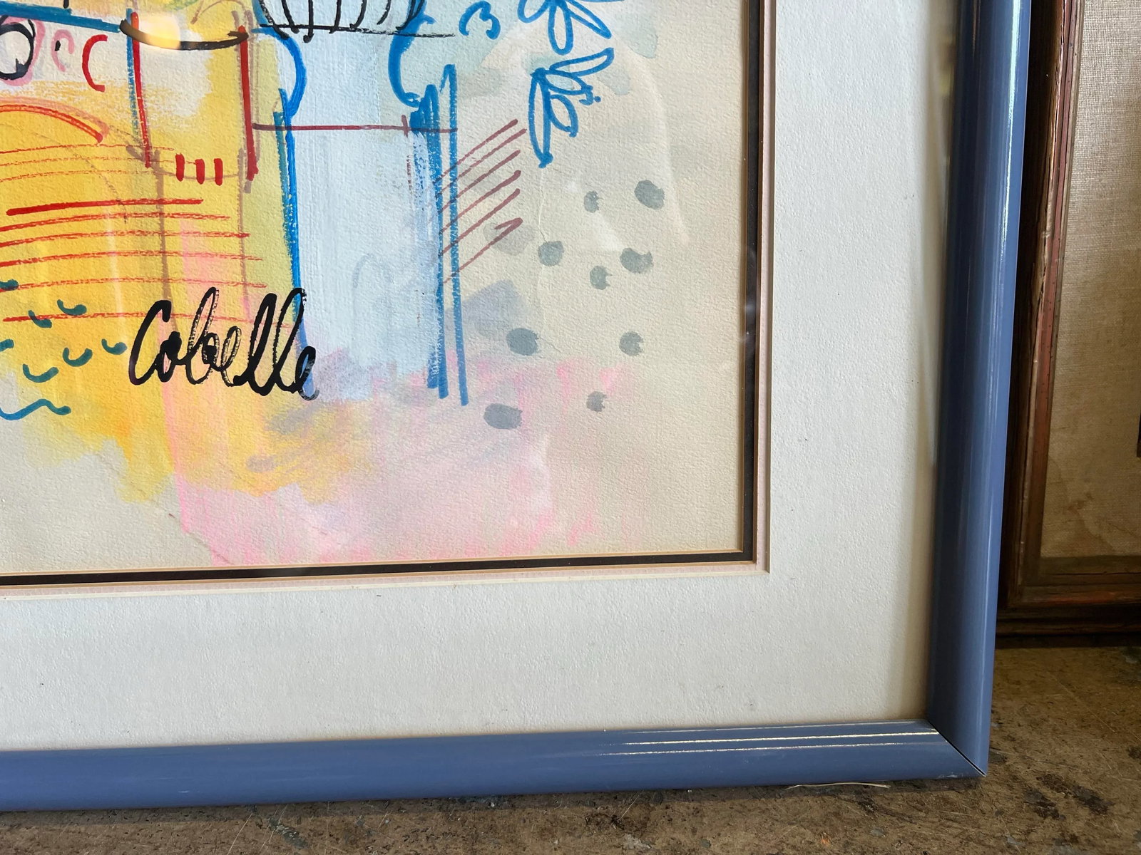 Mid 20th Century Original Impressionist Painting by Cobelle - 4