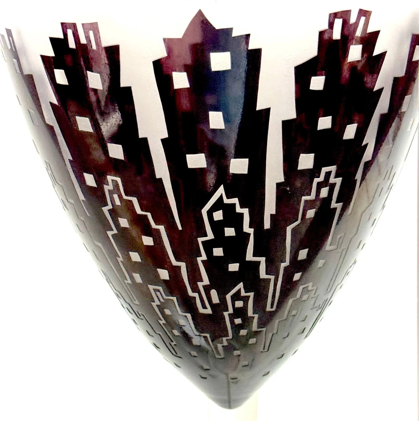 Momentum: Cameo Glass Amphora Vase & Stand by Duncan McClellan - 3
