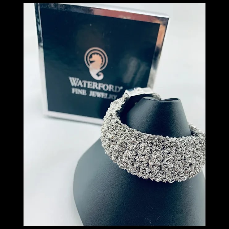 Late 20th Century Waterford Sterling Bracelet - 3
