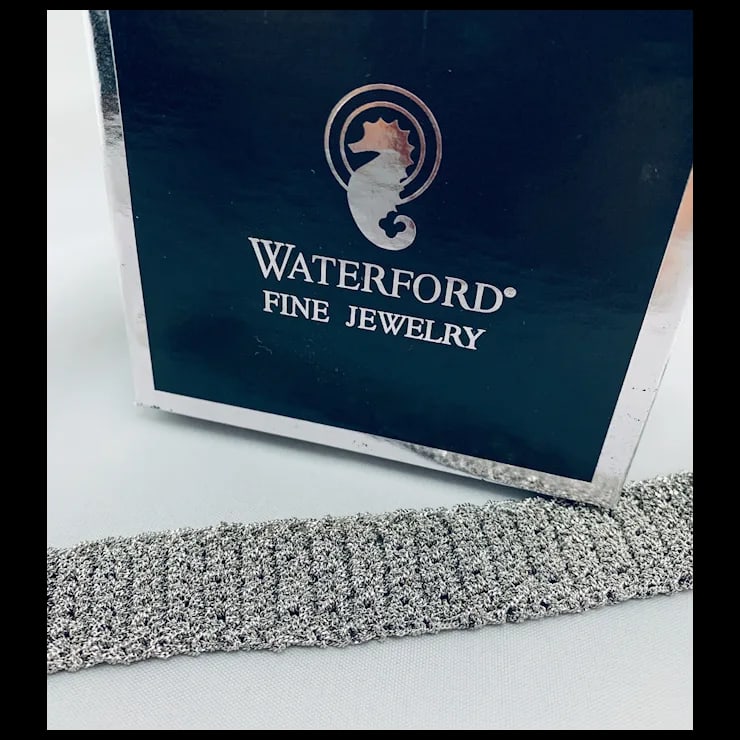 Late 20th Century Waterford Sterling Bracelet - 4