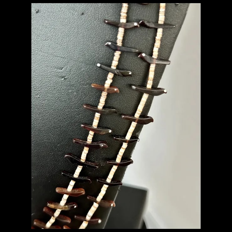 Vintage Native American Zuni Fetish Necklace - 4