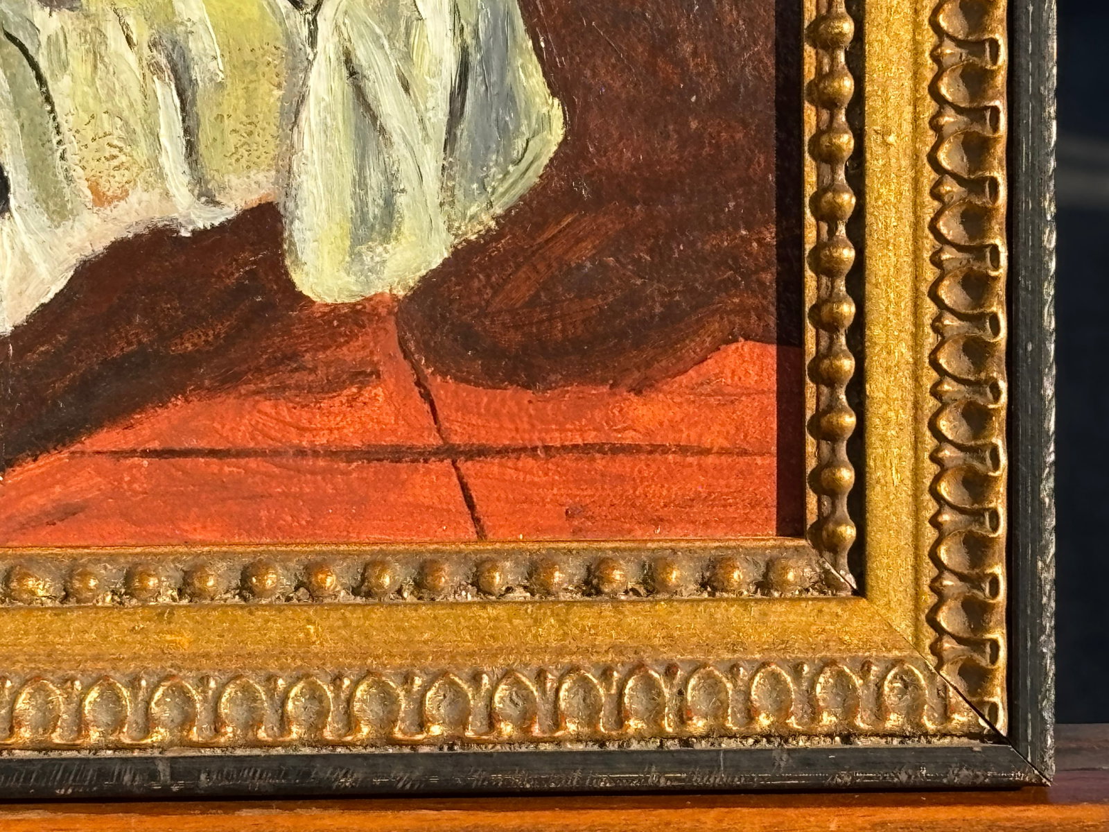 Charming Mid-20th C. American Original Oil on Board - Brooklyn, Nyc - 8