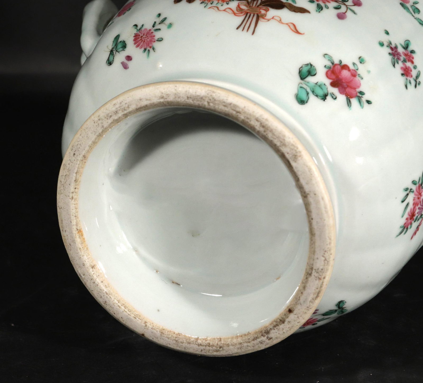 Elegant Tableware: Chinese Export Famille Rose Porcelain Wine Cooler Circa 1775 - 11