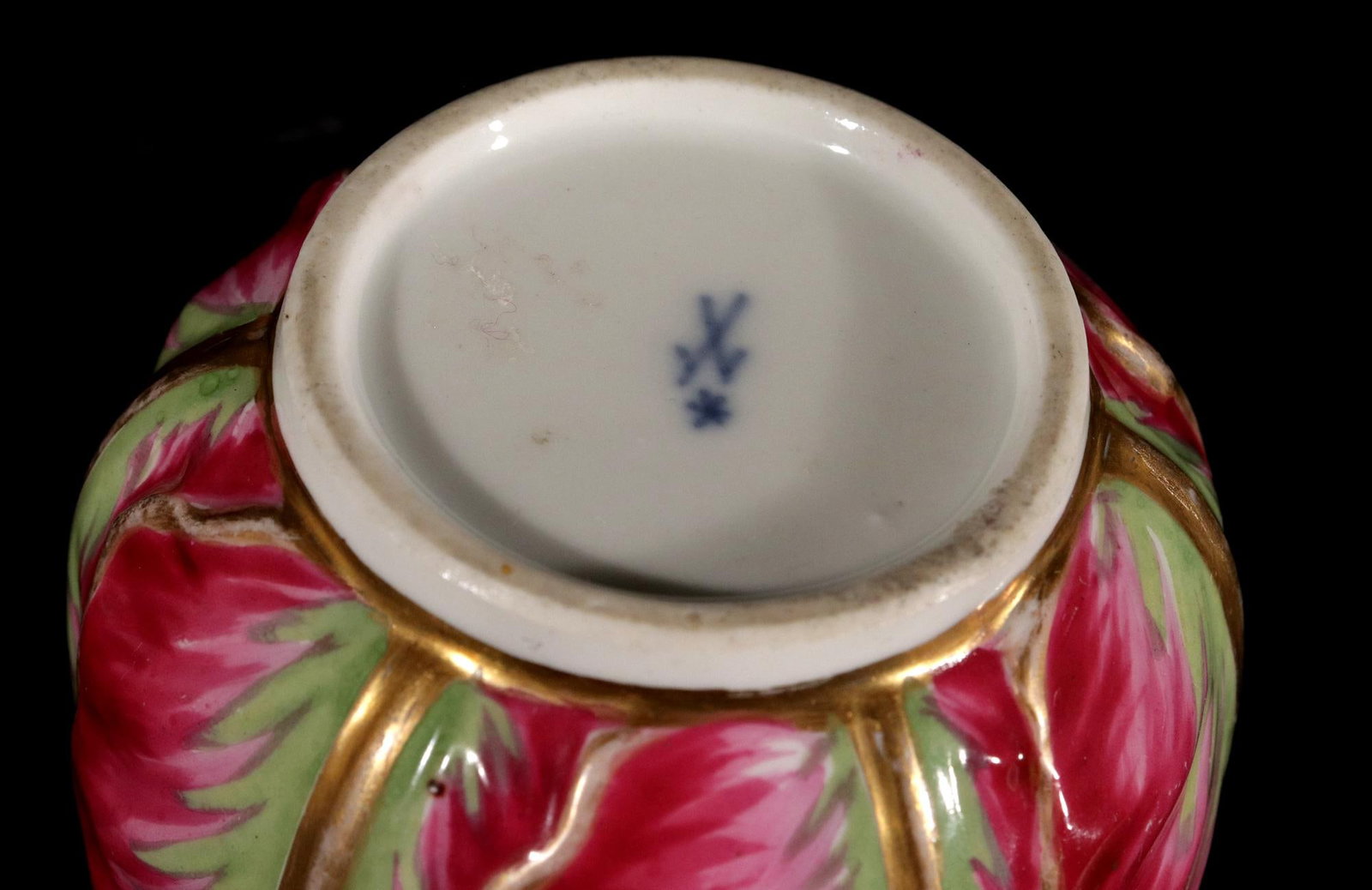 German Porcelain Cabbage Tureen and Cover, Marcolini Meissen - 7