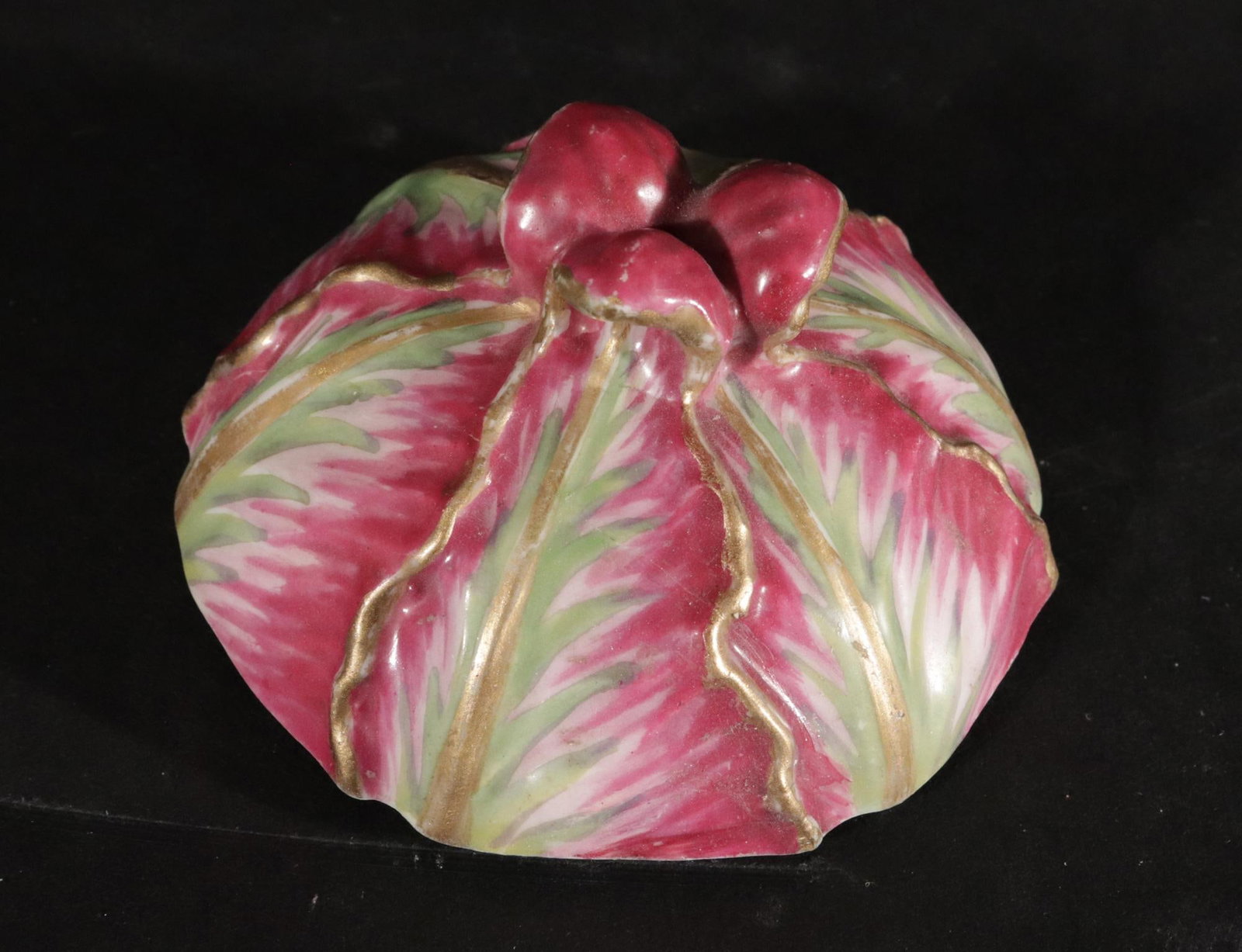 German Porcelain Cabbage Tureen and Cover, Marcolini Meissen - 9