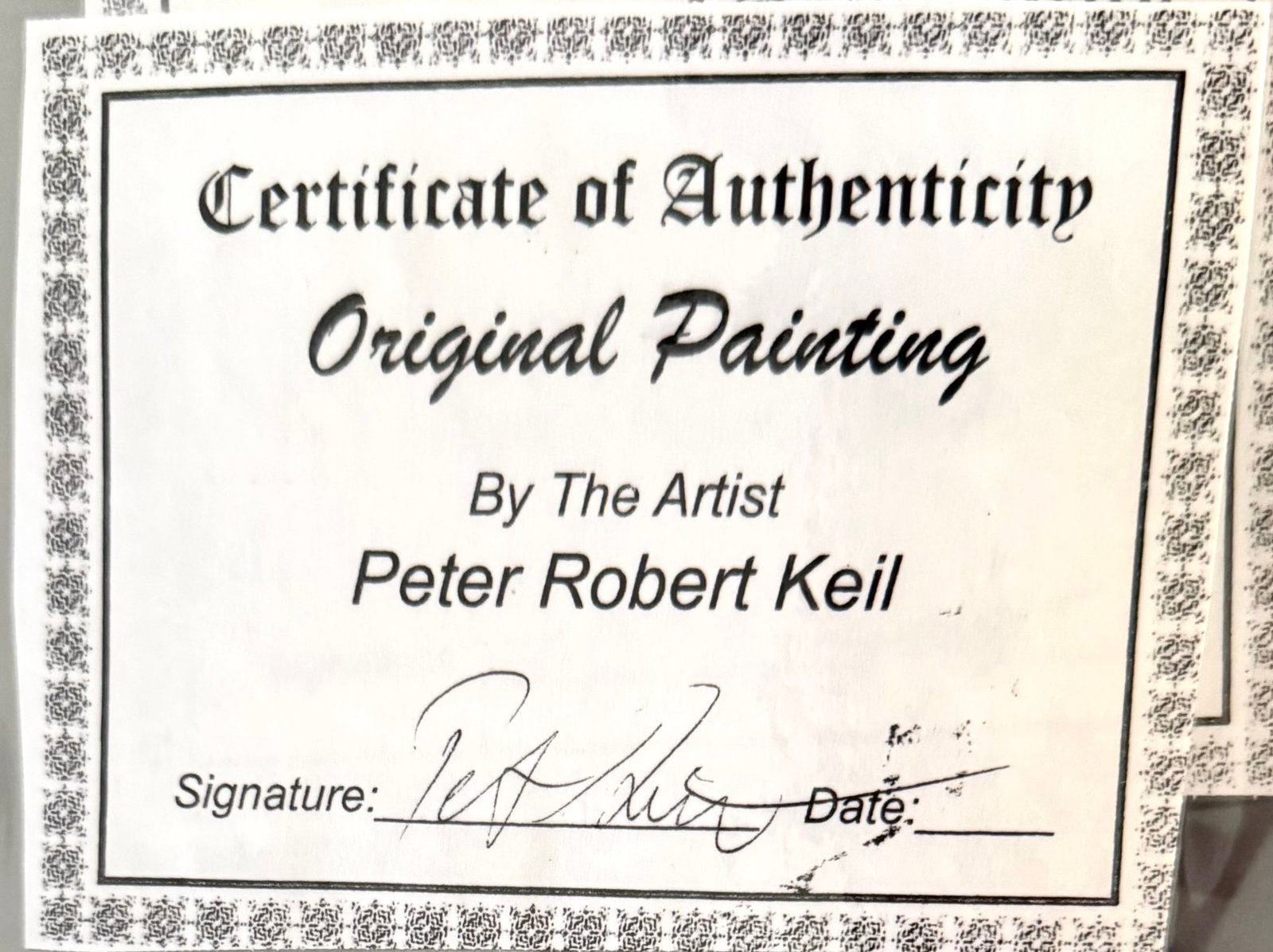 Peter Keil Paintings, Unframed, Set of Three - 5